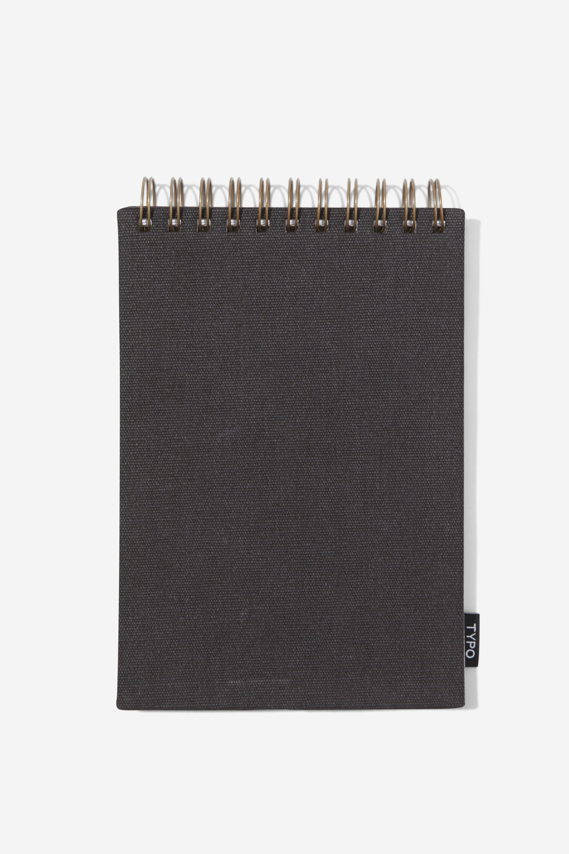 Typo - A5 Spiral Sketch Book - Black