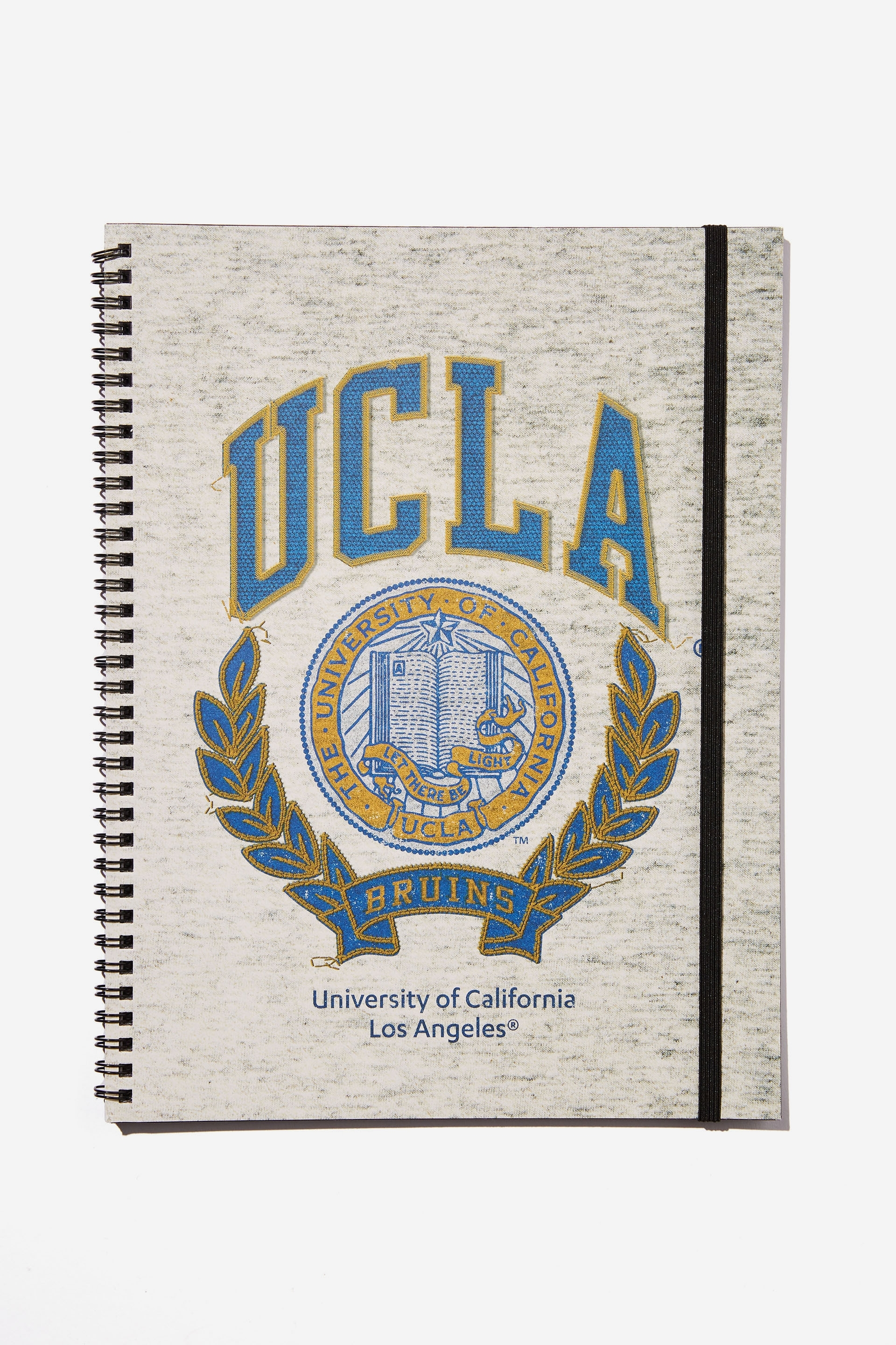 Typo - A4 Spinout Notebook Recycled - Lcn ucl ucla logo