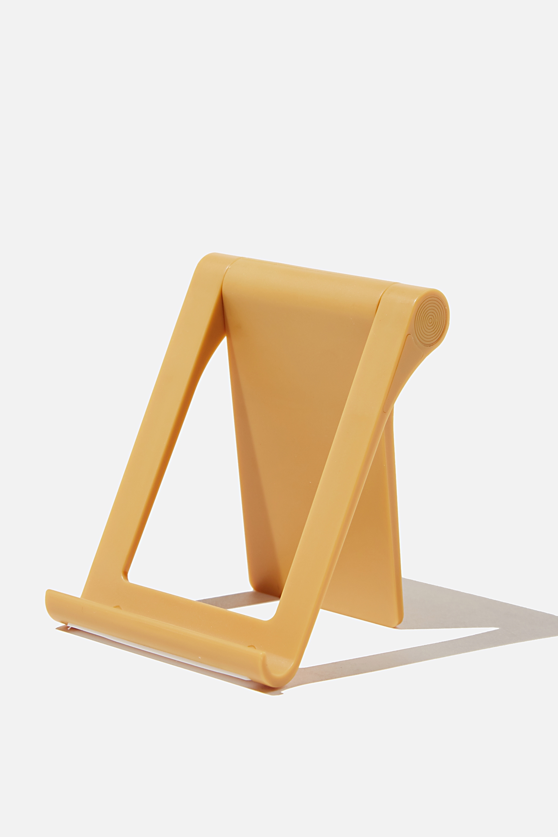 Typo - Collapsible Phone Stand - Mustard