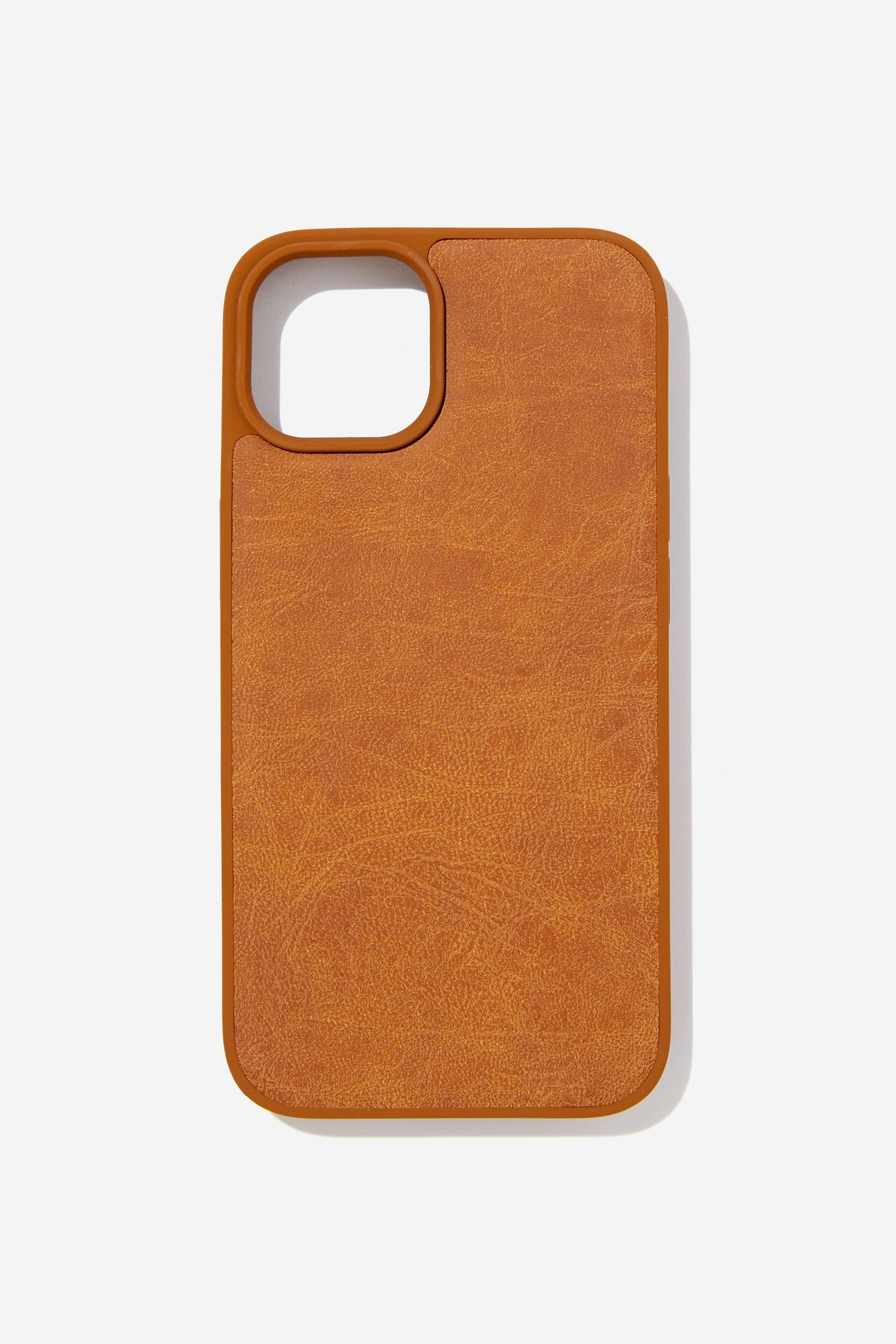 Typo - Buffalo Phone Case Iphone 13-14 - Mid tan