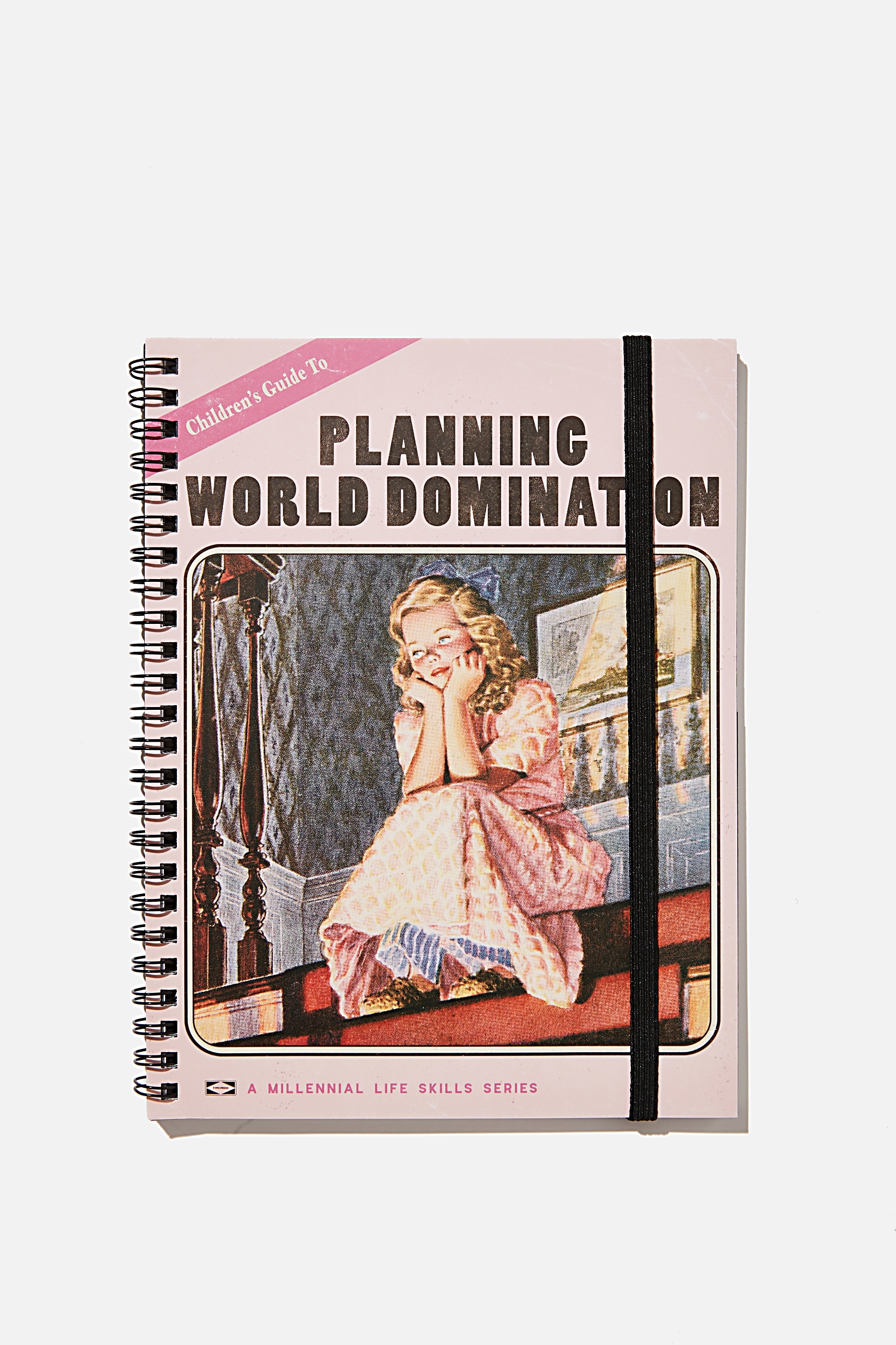 Typo - A5 Spinout Notebook Recycled - Planning world domination book