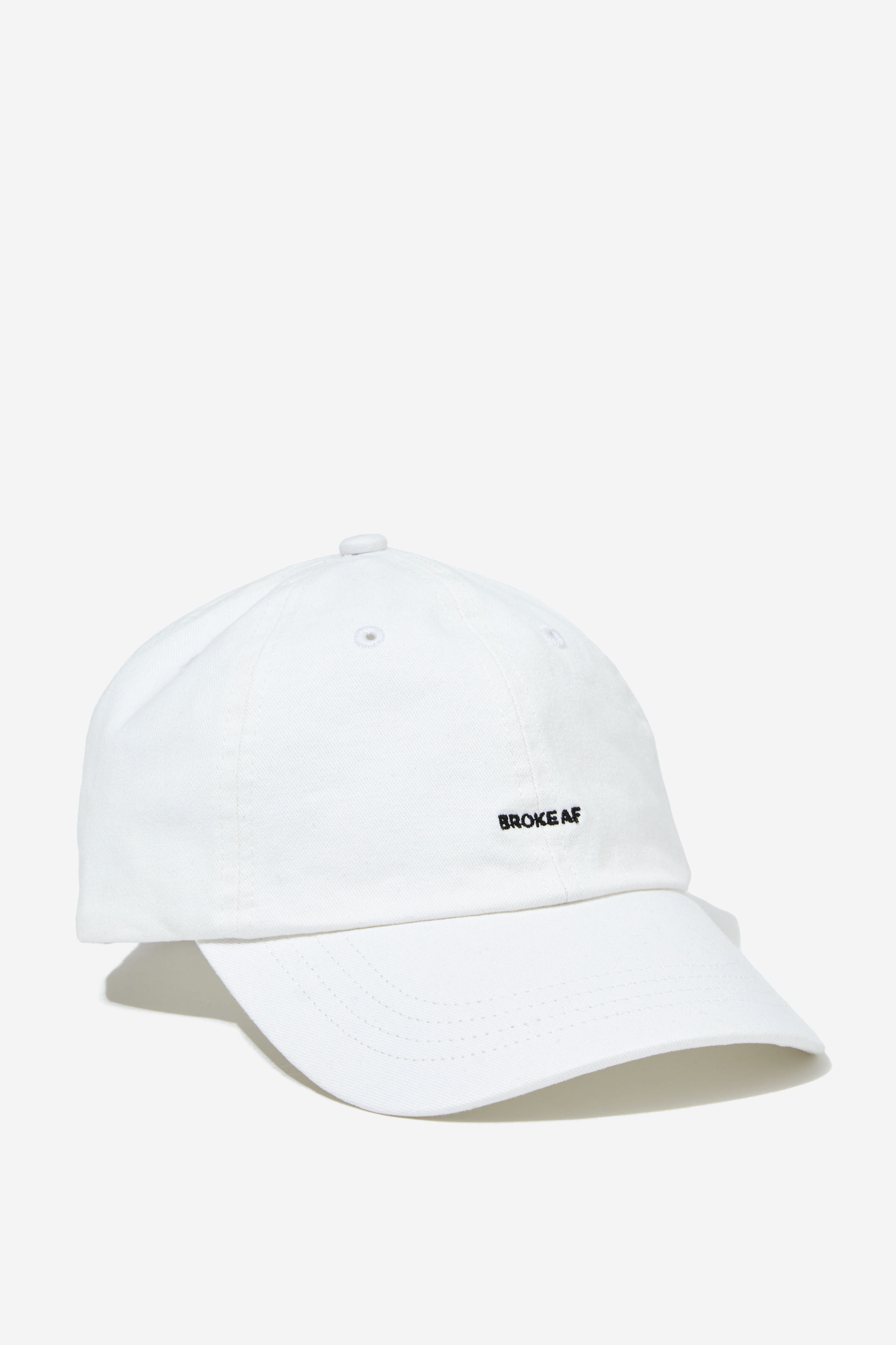 Typo - Just Another Dad Cap - White broke af!