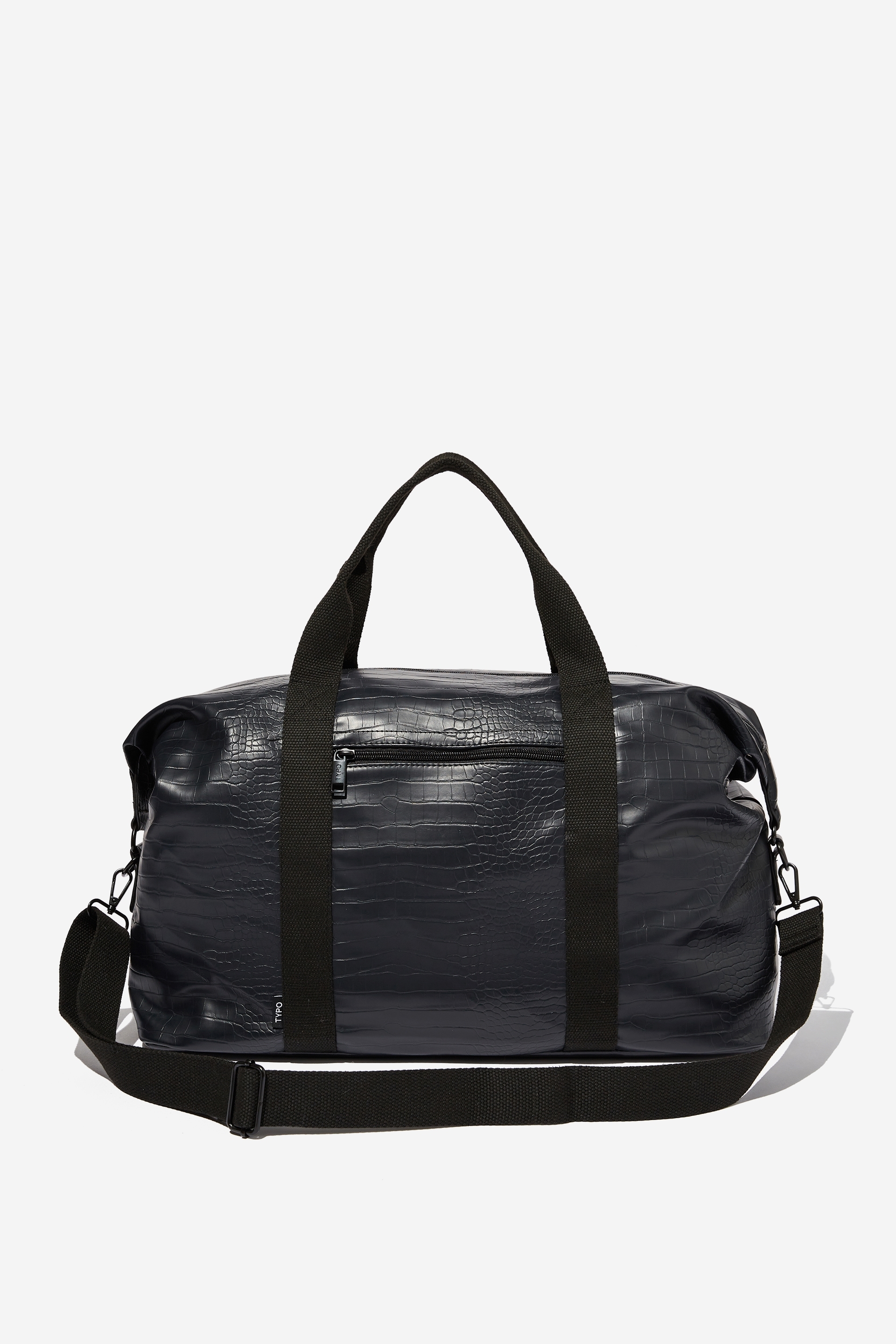 Typo - Off The Grid Hold All Duffle Bag - Black textured