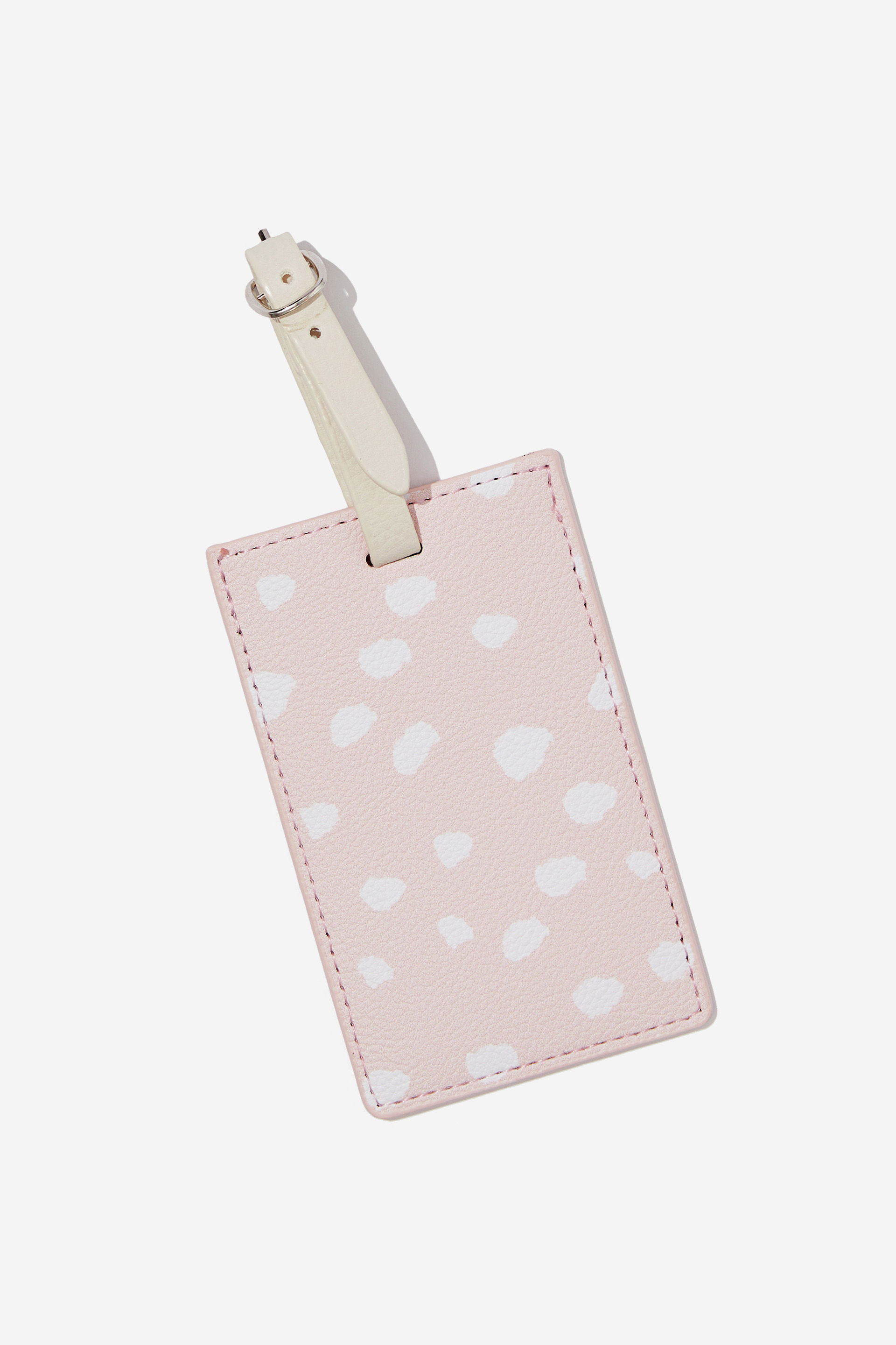 Typo - Off The Grid Luggage Tag - Spots / ballet blush