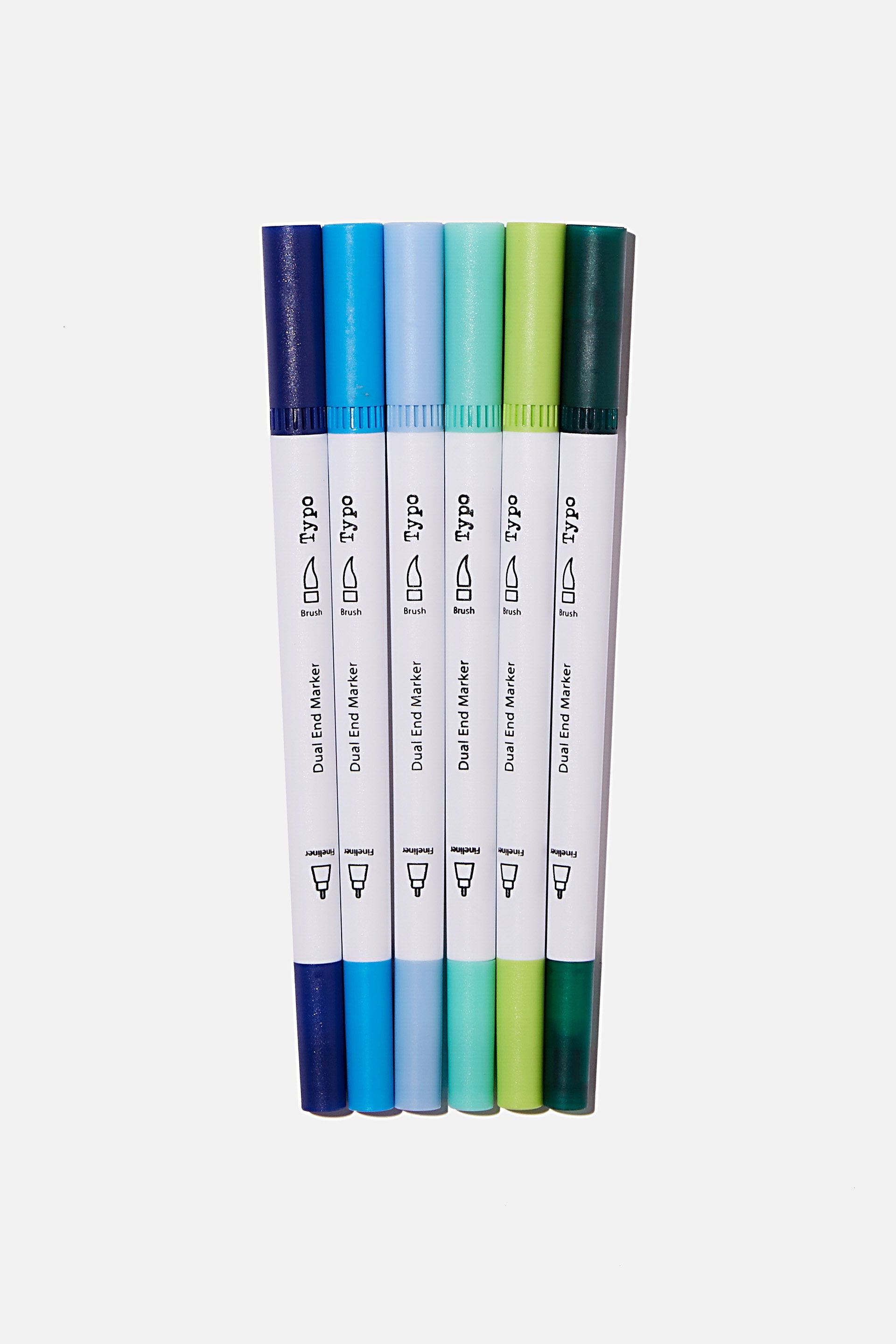 Typo Dual Markers 6 Pack - Macy's
