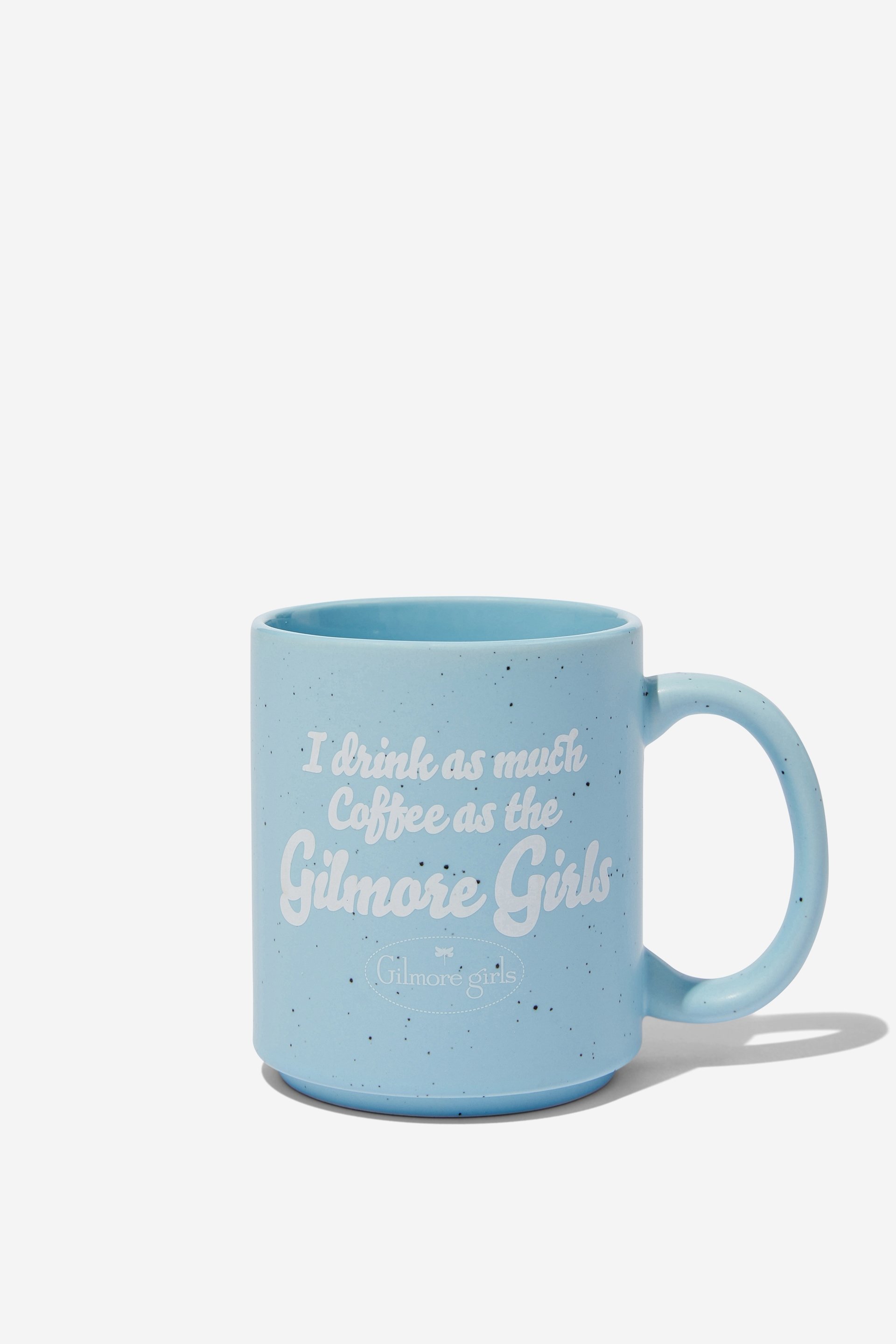 Typo - Gilmore Girls Daily Mug - Lcn wb gilmore girls blue speckle