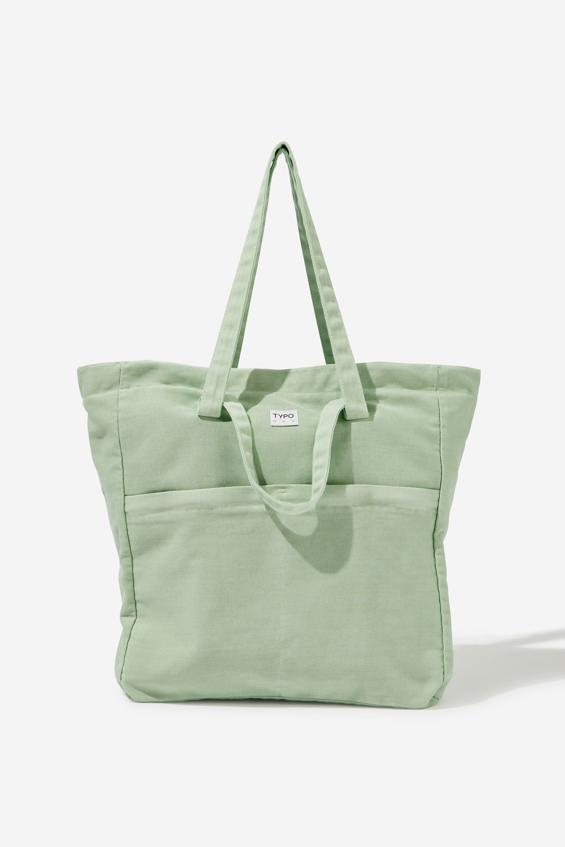 Typo - Wellness Tote Bag - Smoke green