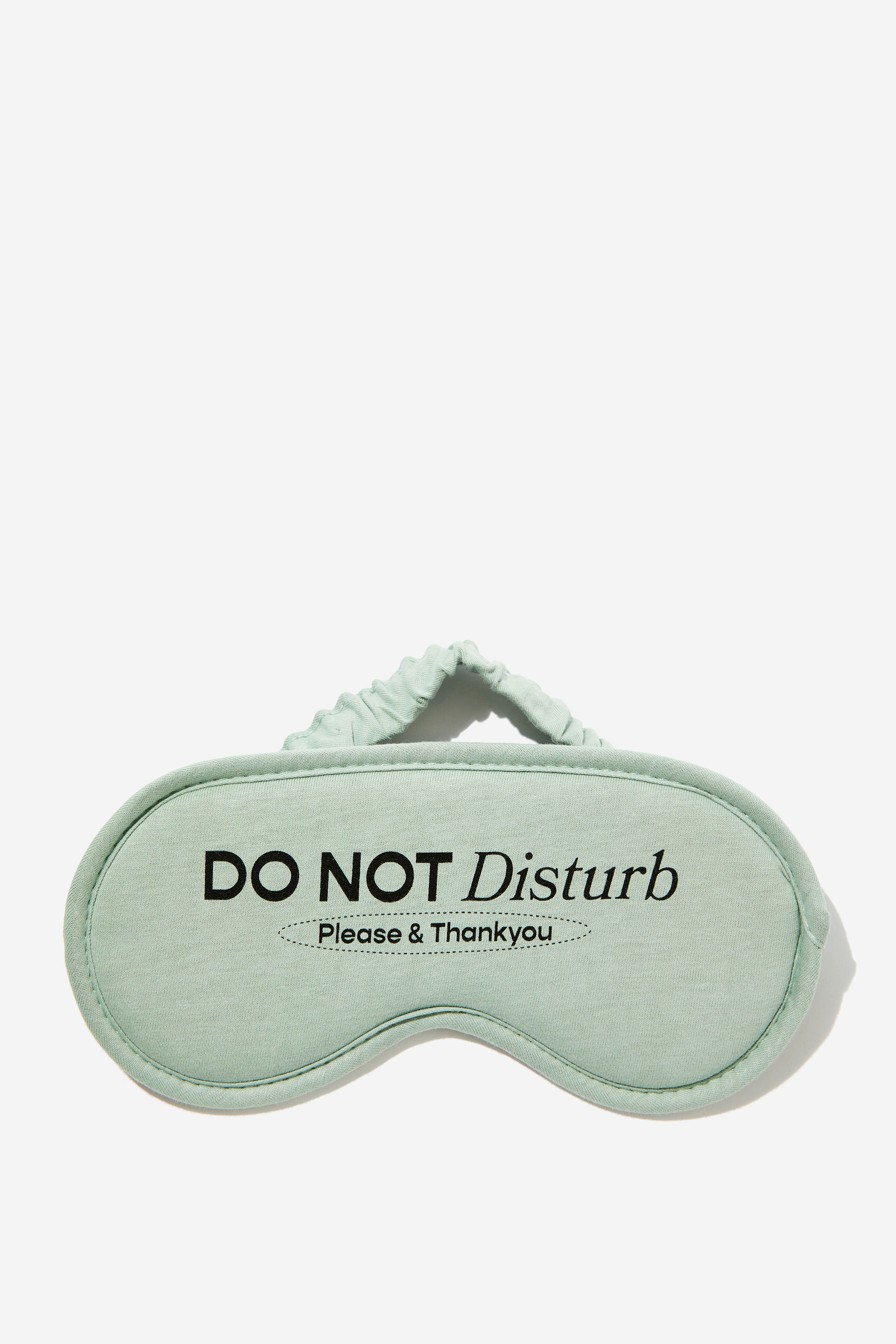 Typo - Off The Grid Eyemask - Do not disturb/ smoke green