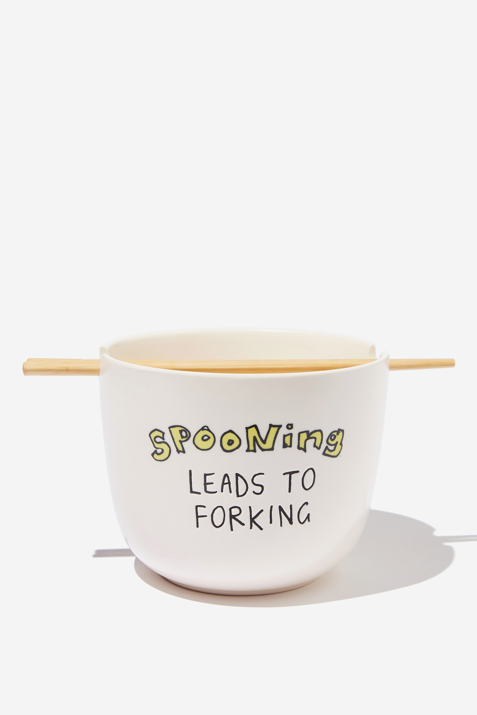 Typo - Feed Me Bowl - Spooning leads to forking