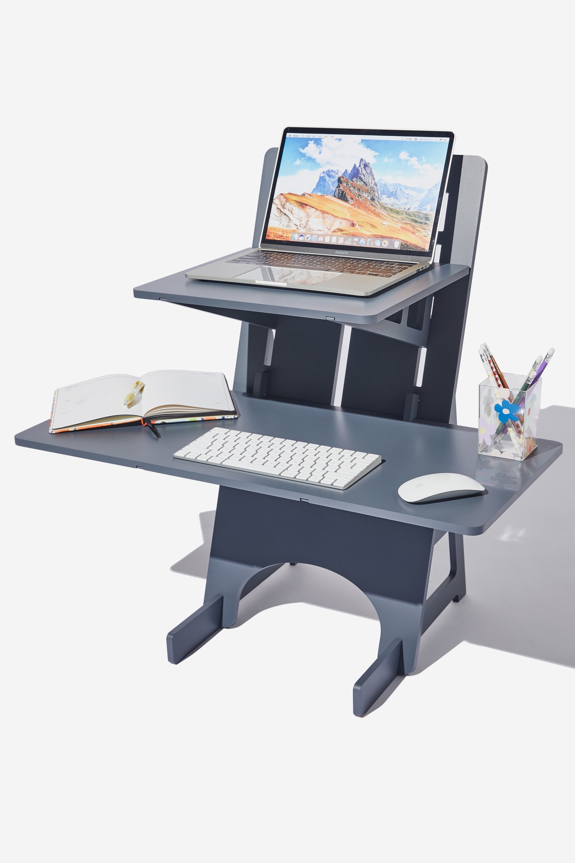 Typo - Collapsible Standing Desk - Welsh slate
