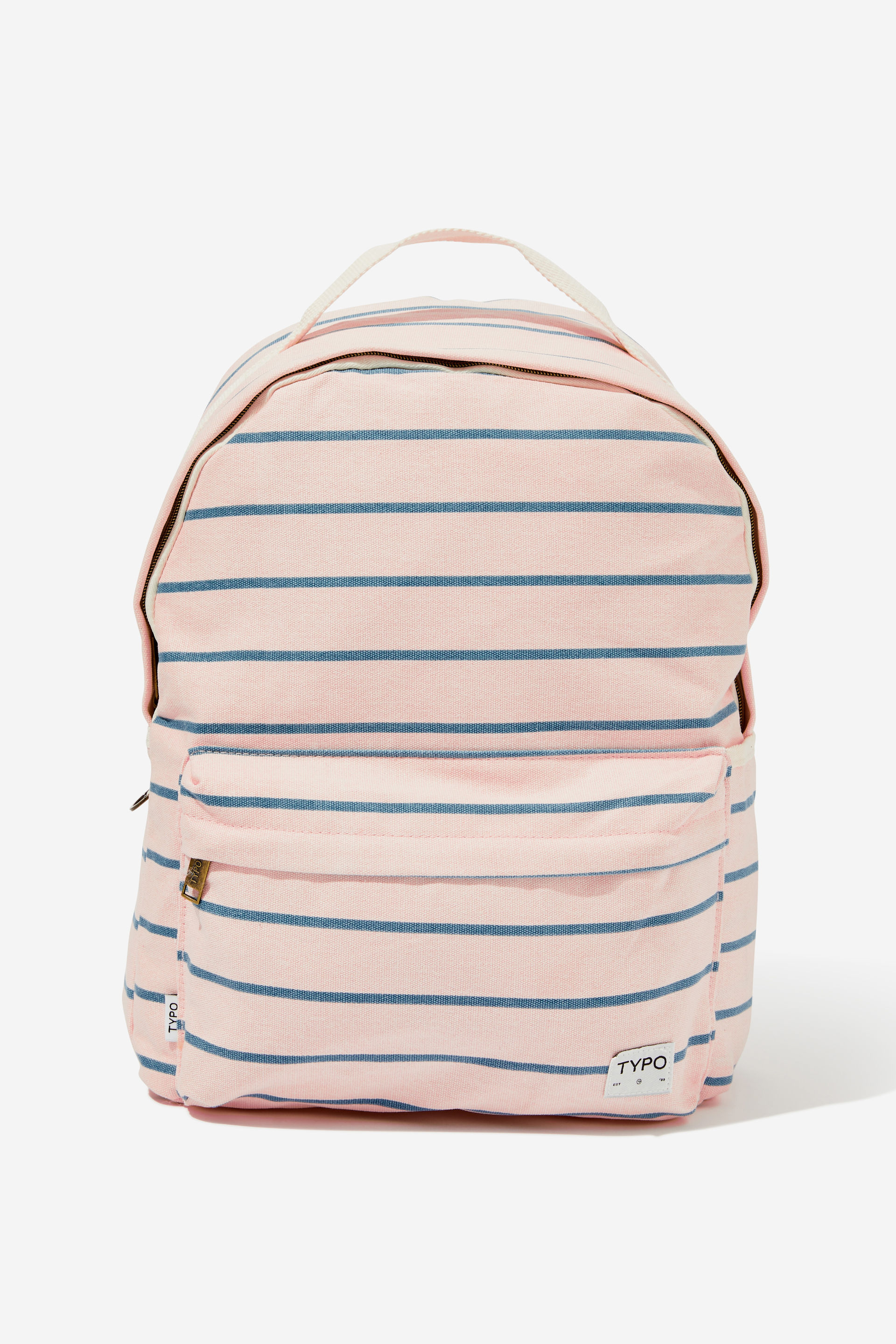 Typo - Alumni Backpack - Varsity stripe/ ballet blush