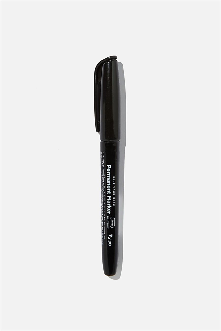 Typo - Permanent Marker - Black bullet