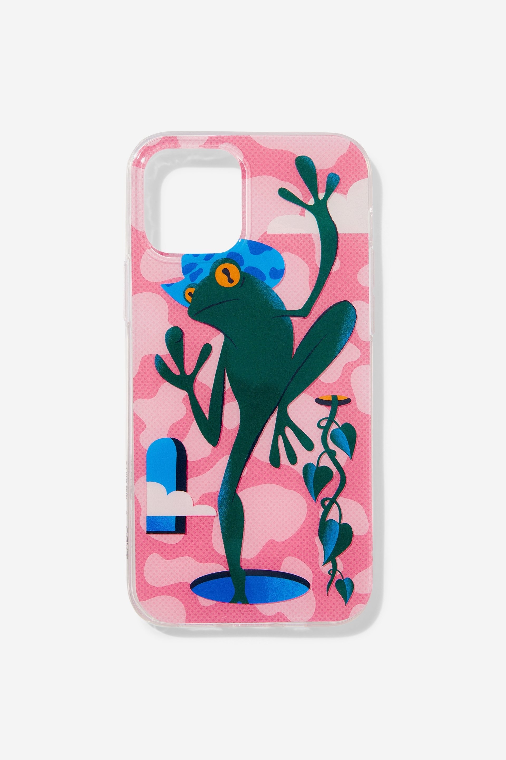 Typo - Graphic Phone Case Iphone 12-12 Pro - Txm frog in a hat