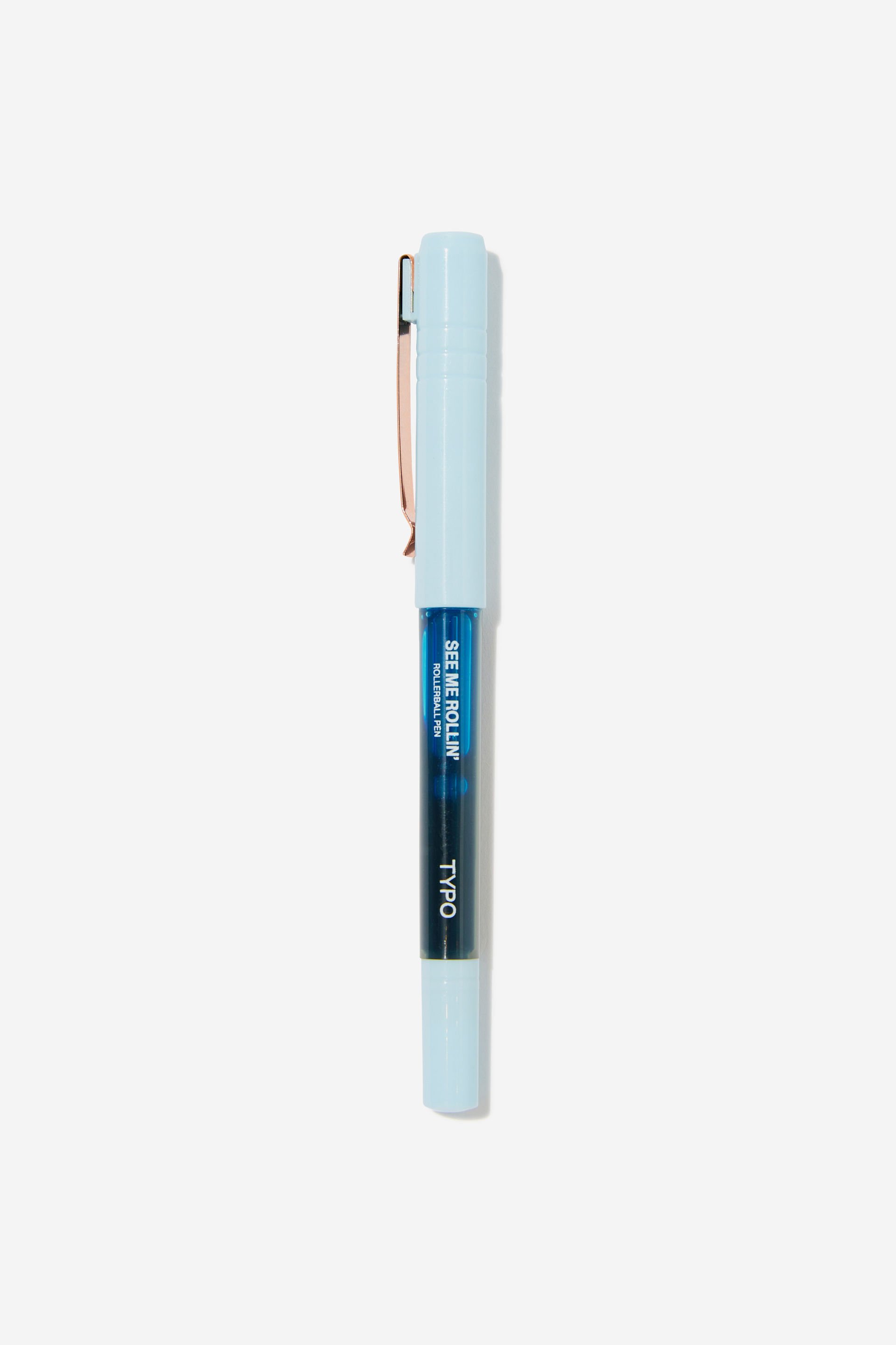 Typo - See Me Rollin Rollerball Pen - Arctic blue