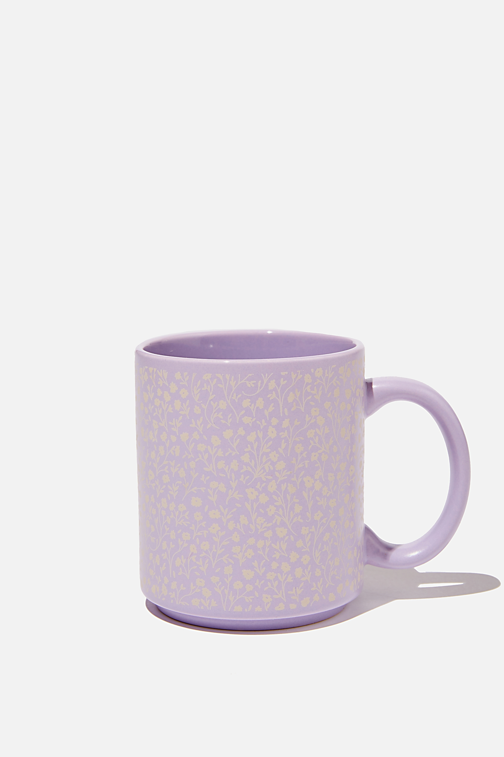 Typo - Daily Mug - Washed lilac meadow ditsy