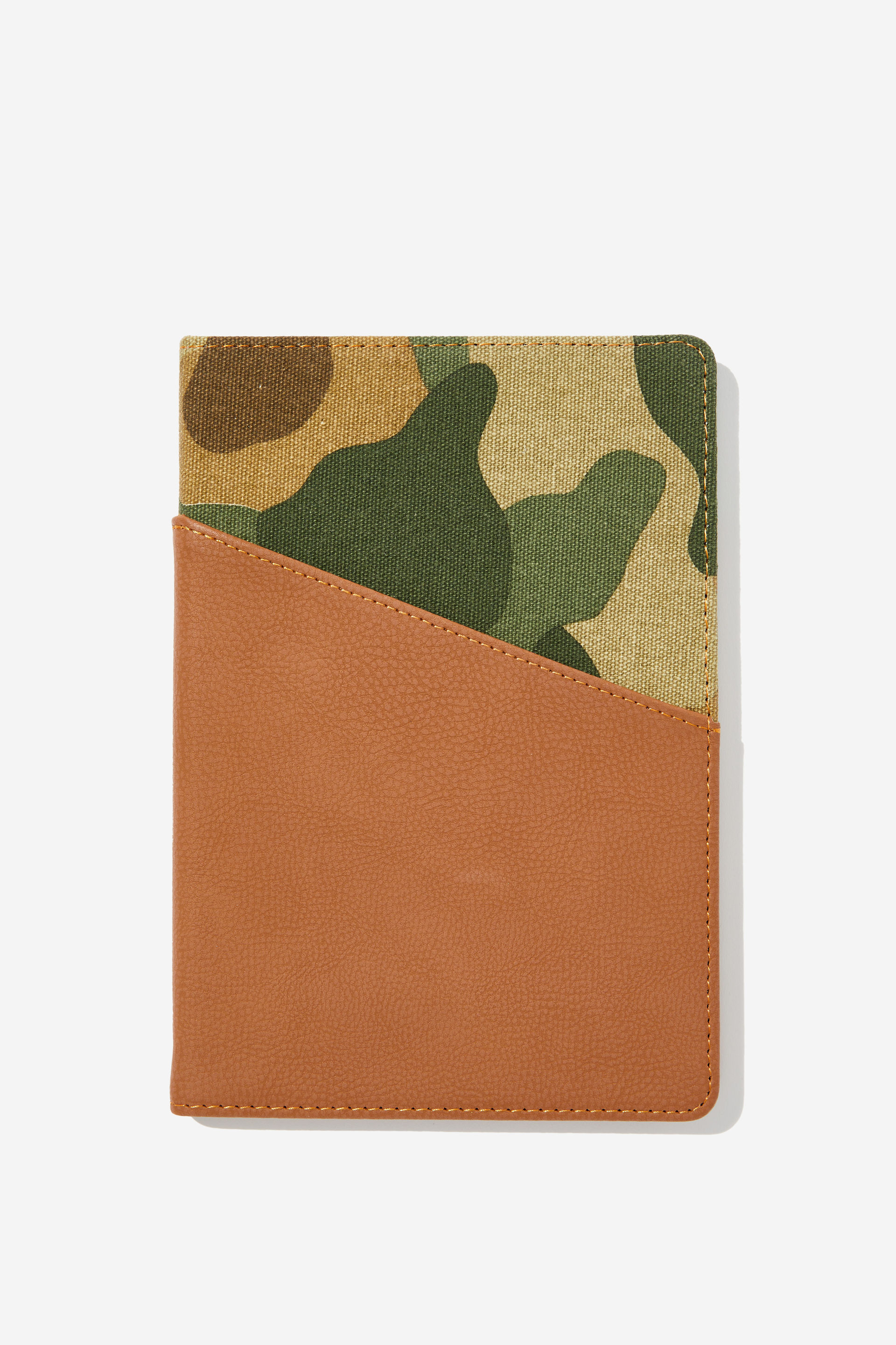 Typo - A5 Arlow Journal - Tan and camo