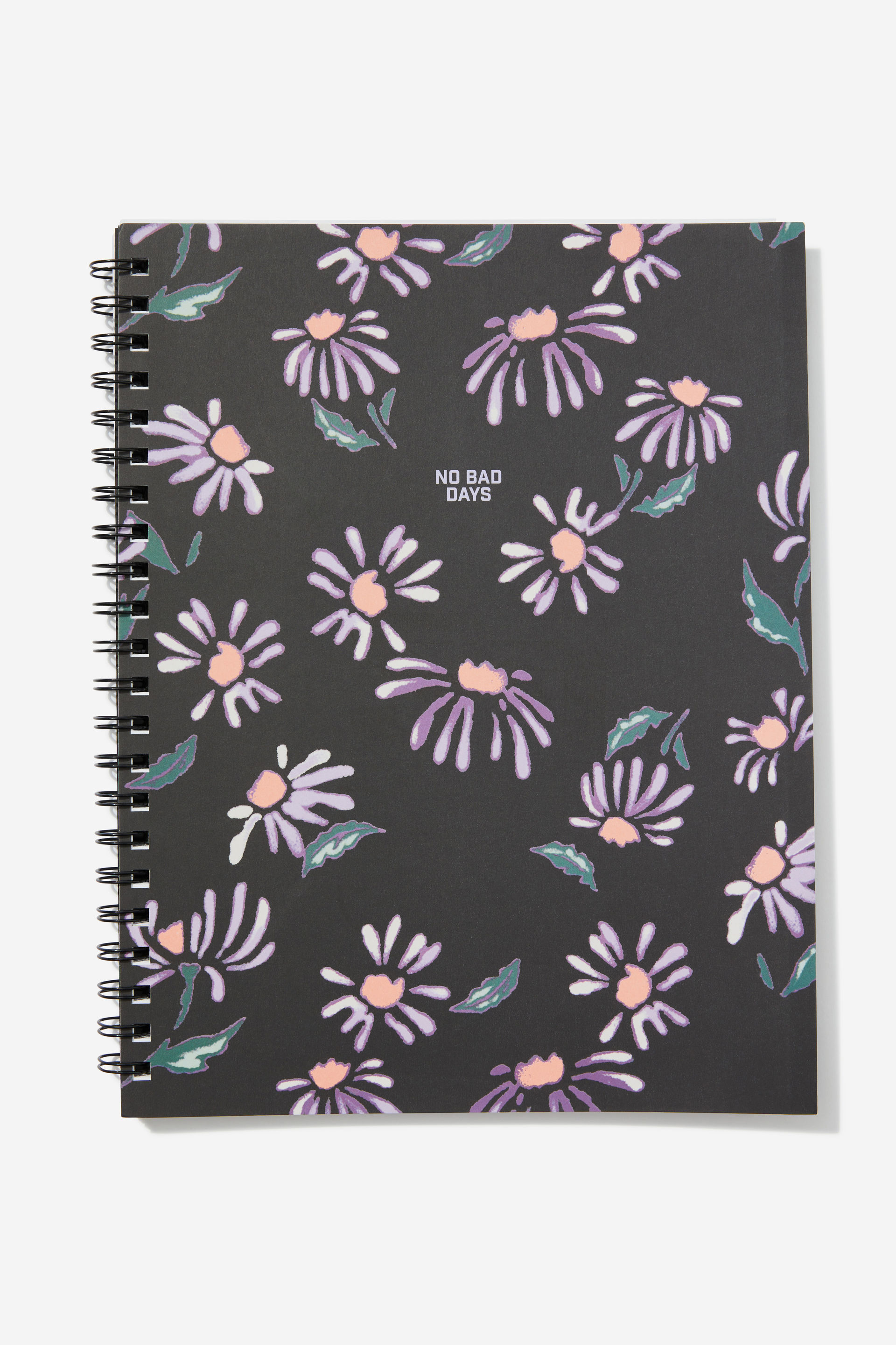 Typo - A4 Campus Notebook - Daisy crayon black