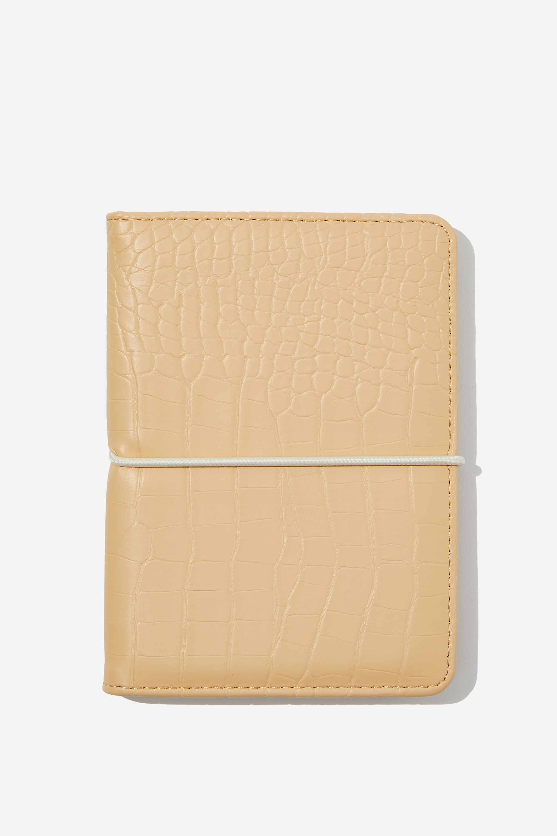 Typo - Off The Grid Passport Holder - Latte textured