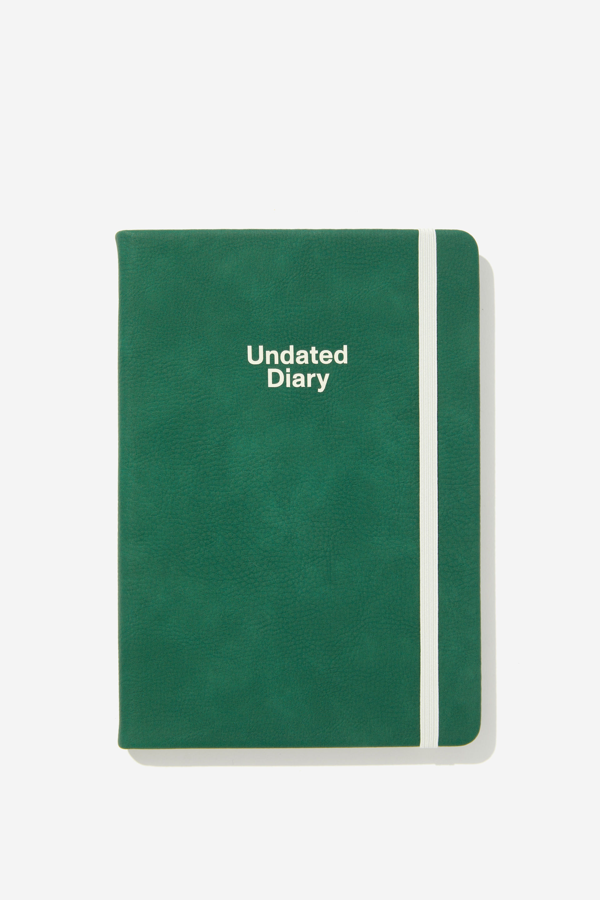 Typo - A5 Undated Weekly Buffalo Diary - Heritage green ecru