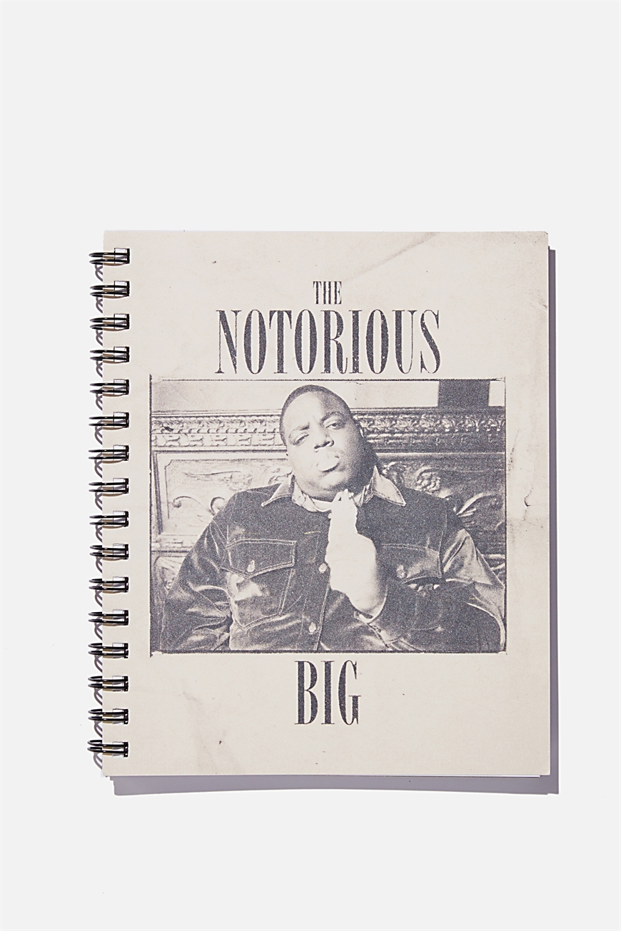 Typo - A5 Campus Notebook Recycled - Lcn mt notorious biggie