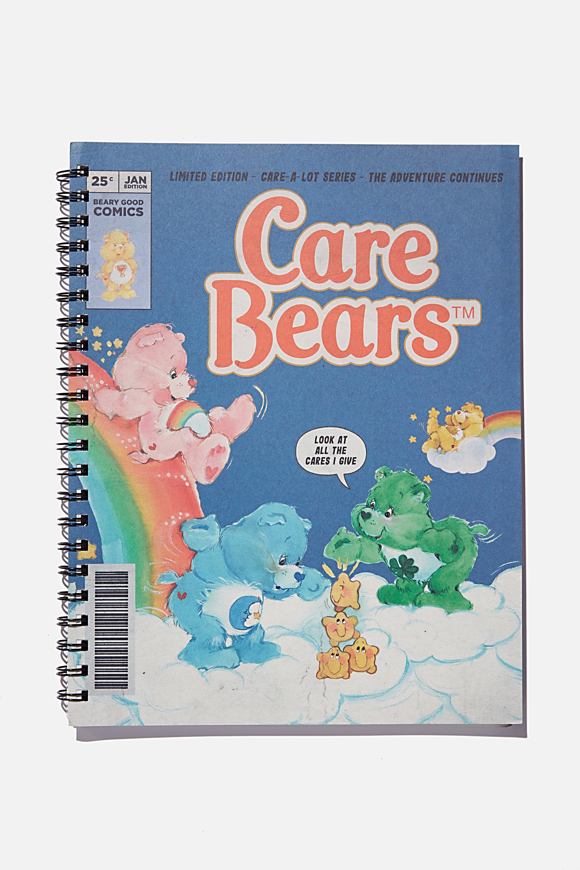 Typo - A4 Campus Notebook Recycled - Lcn clc care bears comic cover