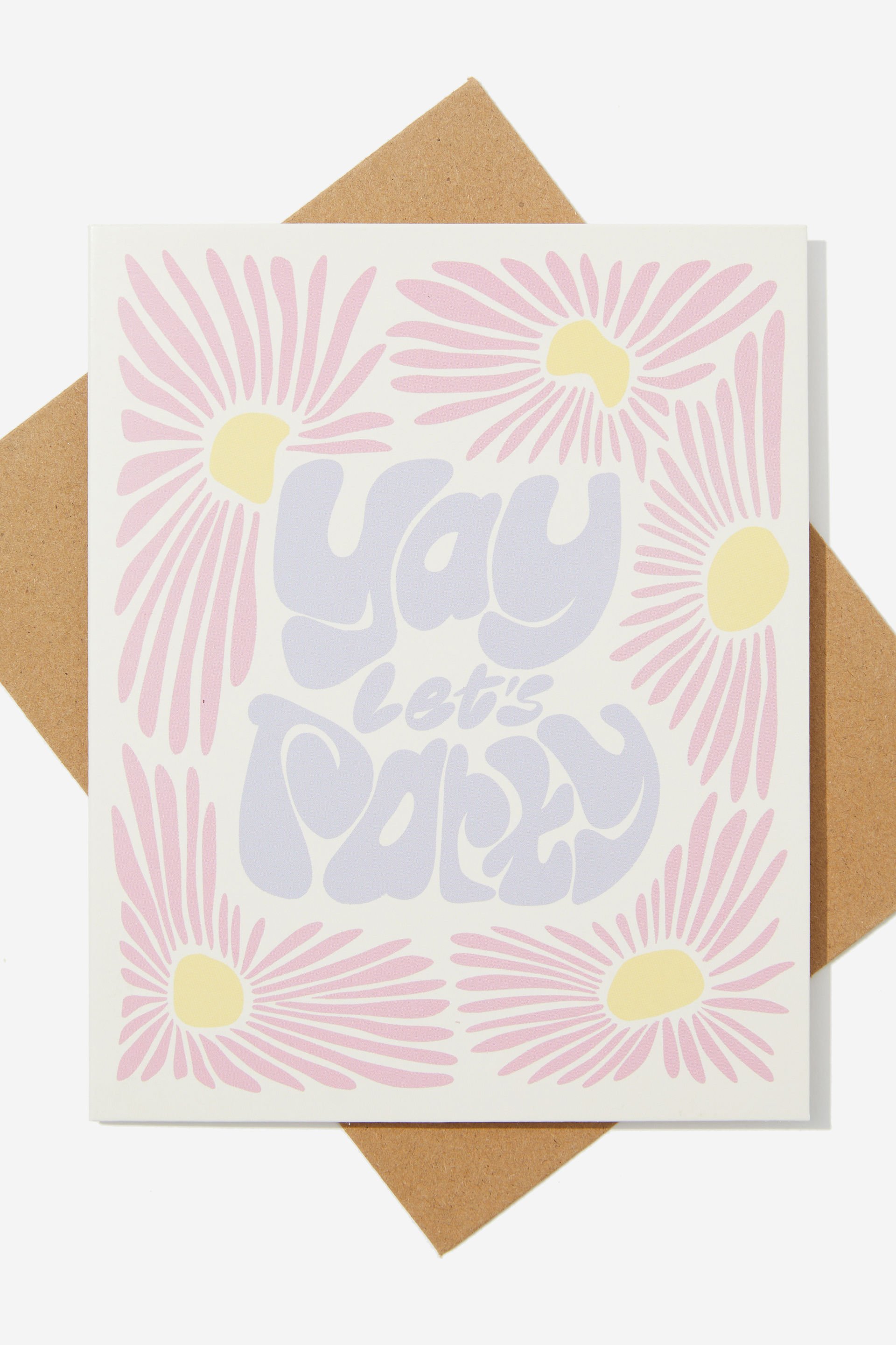Typo - Nice Birthday Card - Yay let’s party