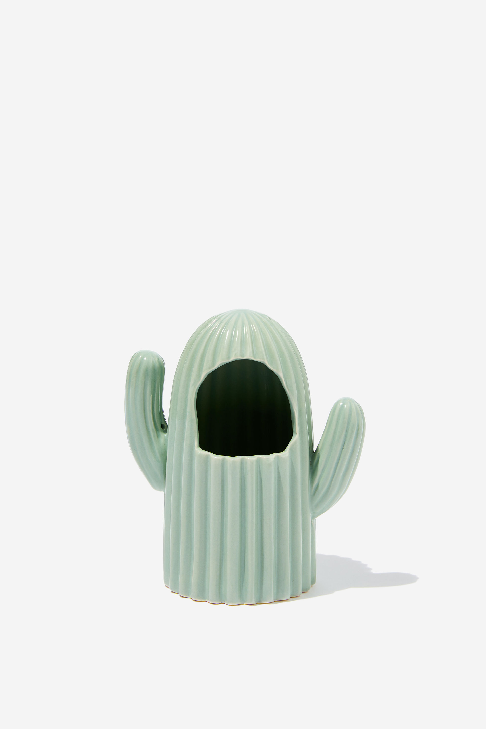 Typo - Pen Holder - Cactus smoke green