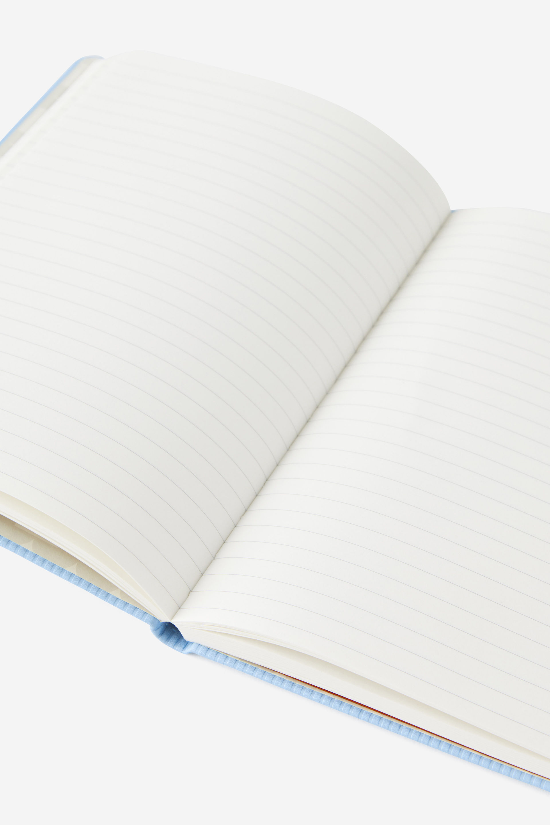 Light Blue Textured Notebook for Creative Minds