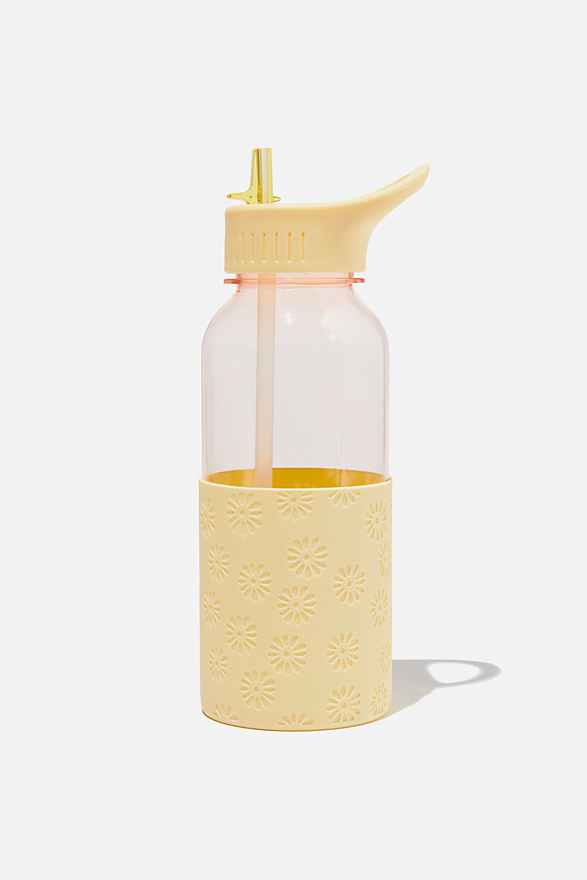 Typo - Premium Drink It Up Bottle - Floral bondi yellow