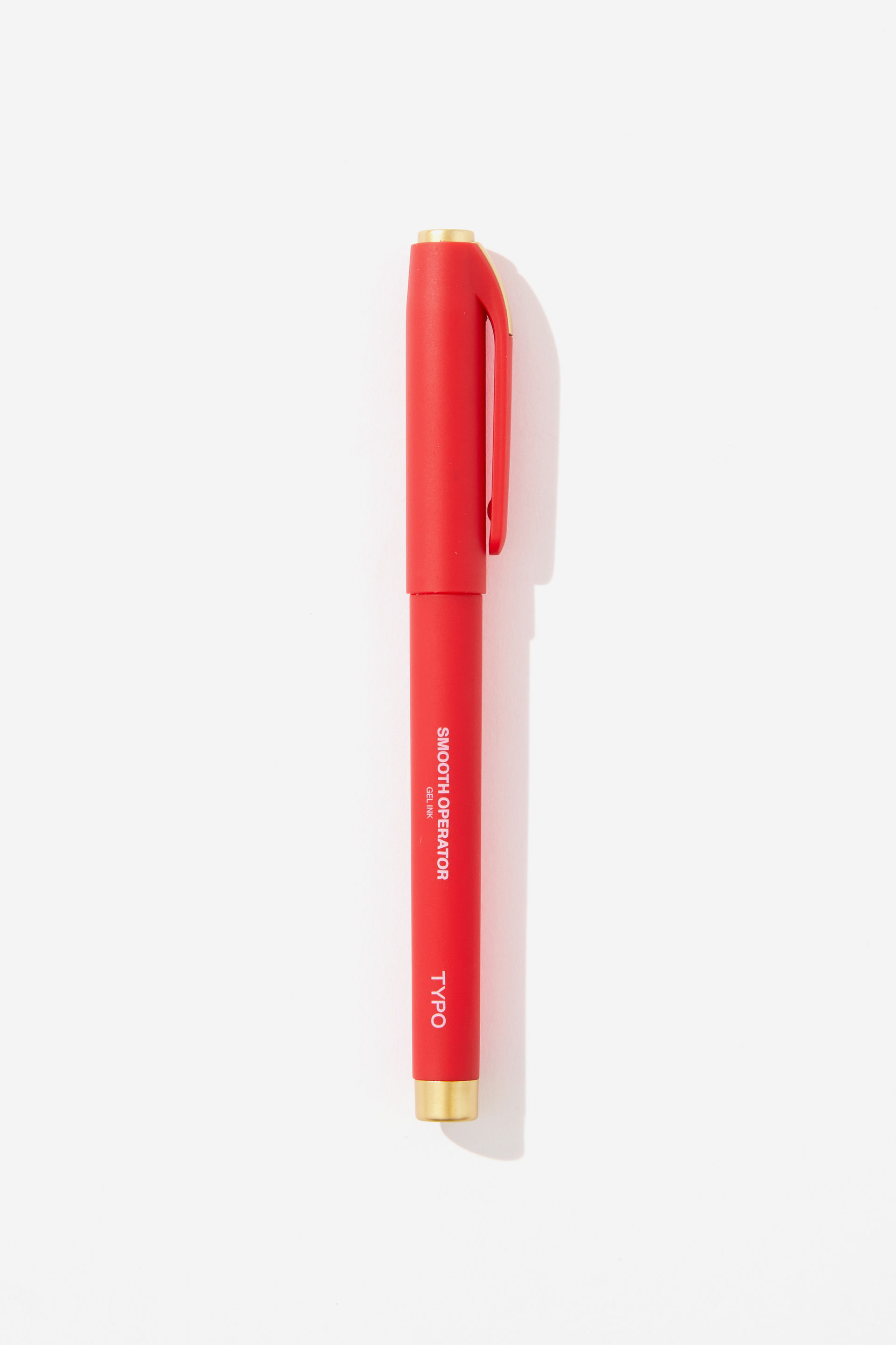 Typo - Smooth Operator Gel Pen - Red