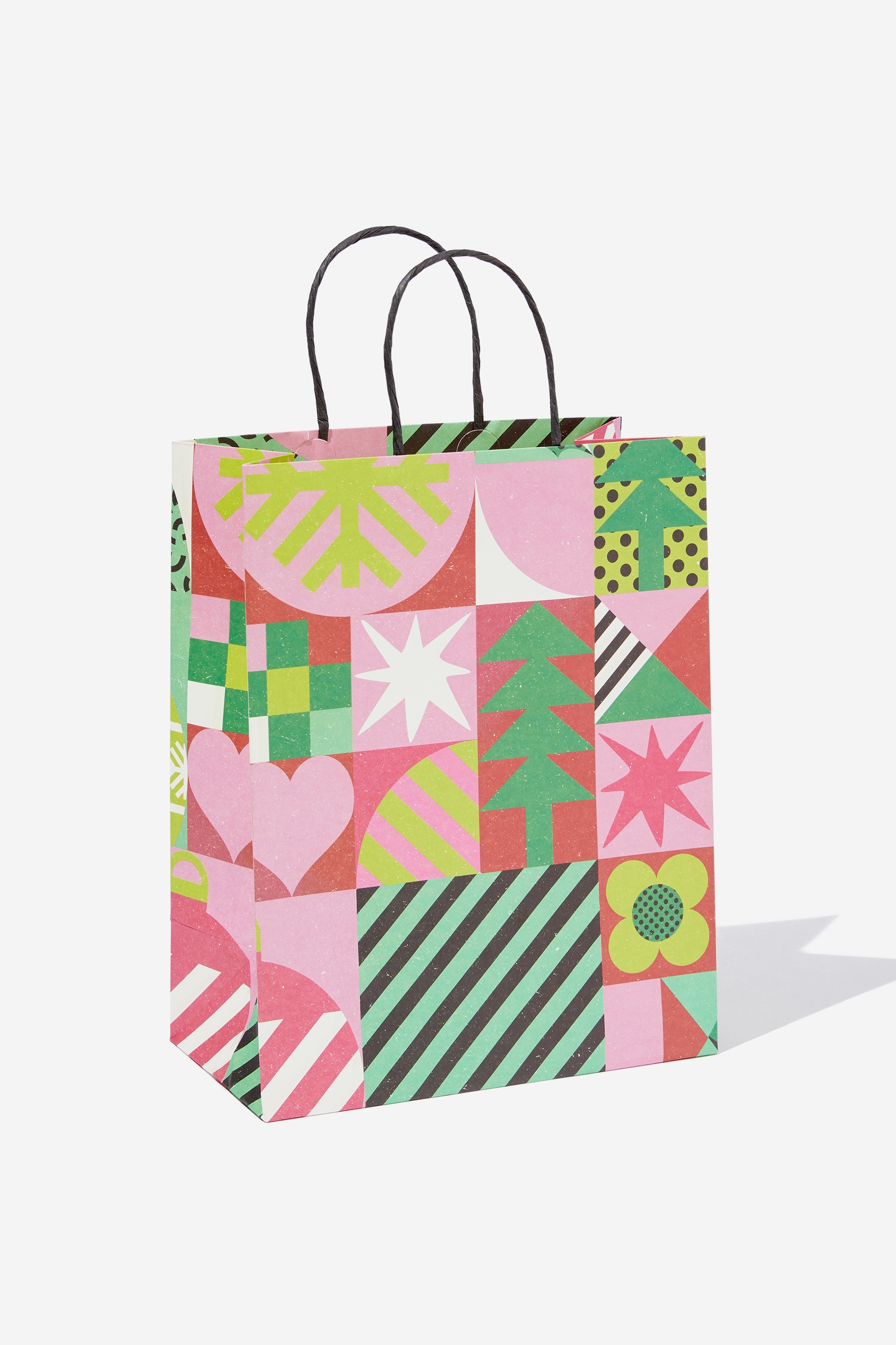 Christmas giftbag: designer bag DIY papercraft 1 