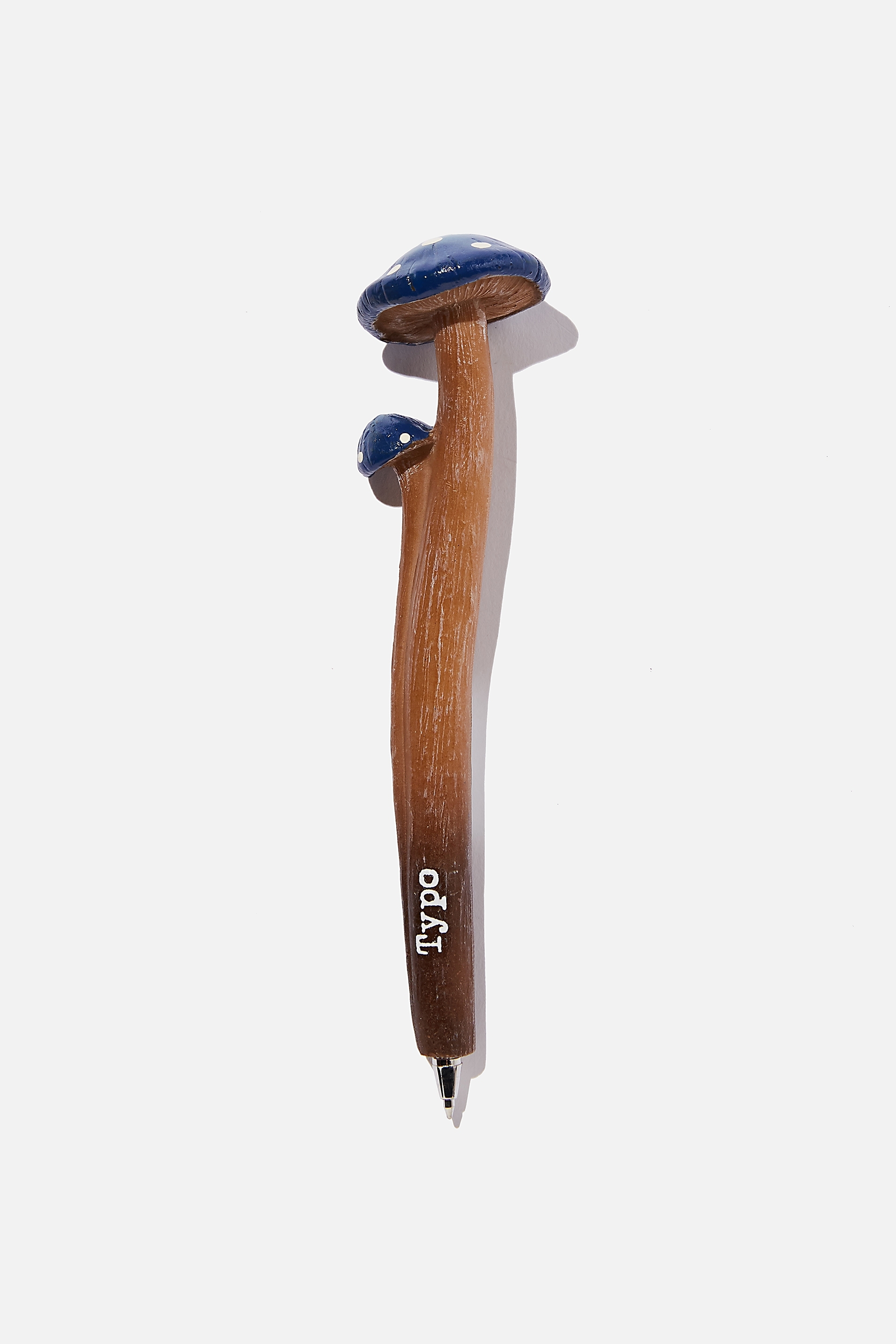 Typo - The Novelty Pen - Mushroom blue