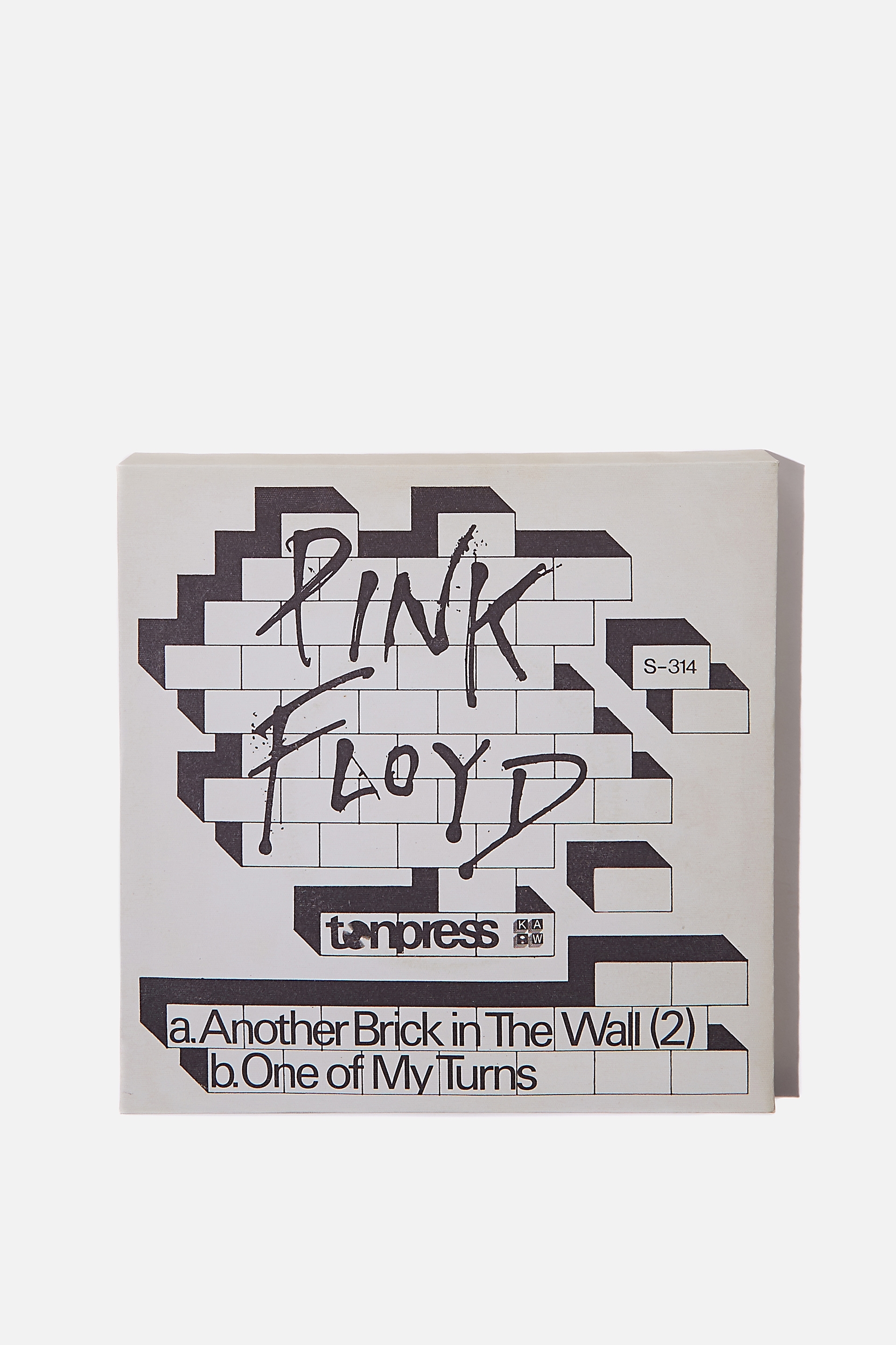 Typo - 30 X 30 Canvas Art - Lcn per pink floyd