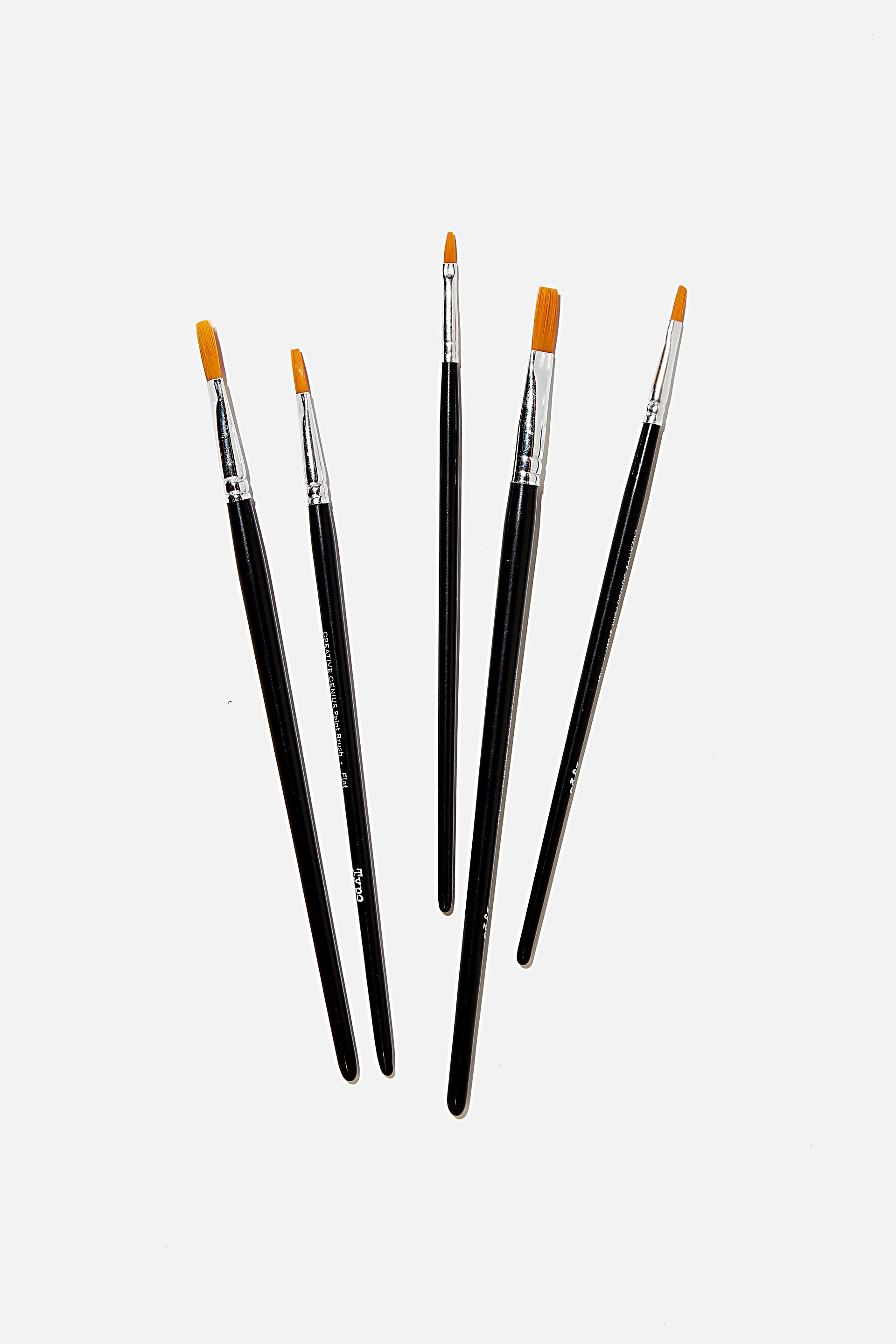 Typo - Paint Brush 5 Set - Black