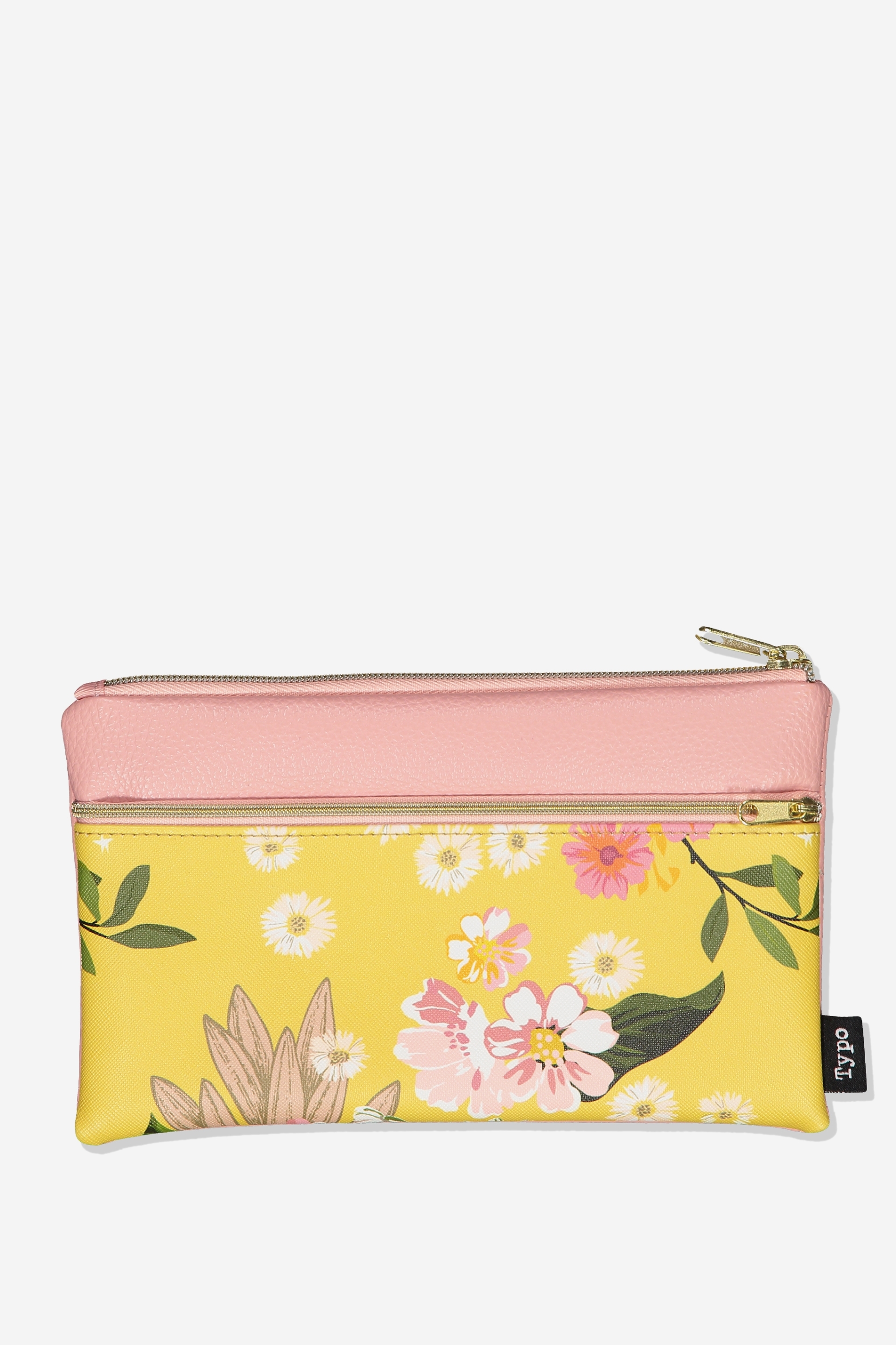 floral pencil case