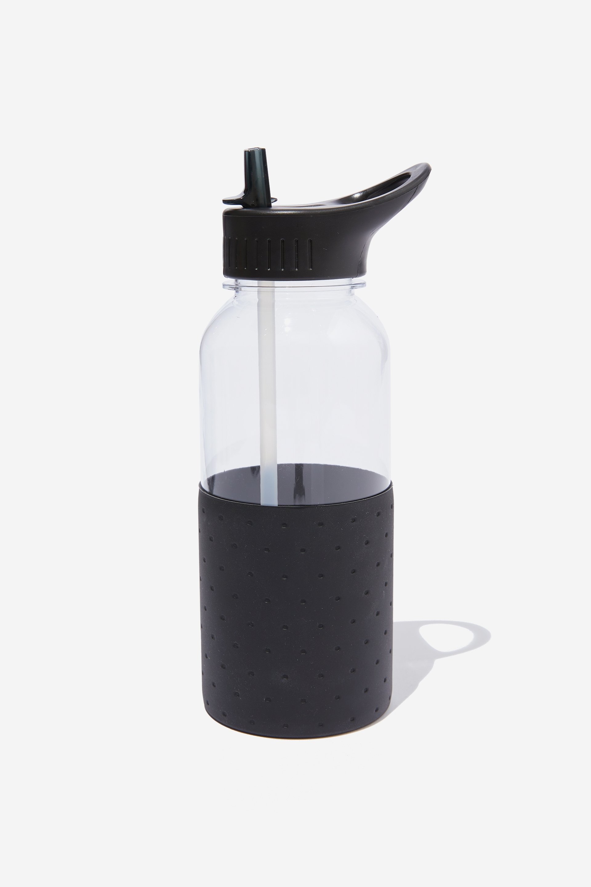 Typo - Premium Drink It Up Bottle - Black polka