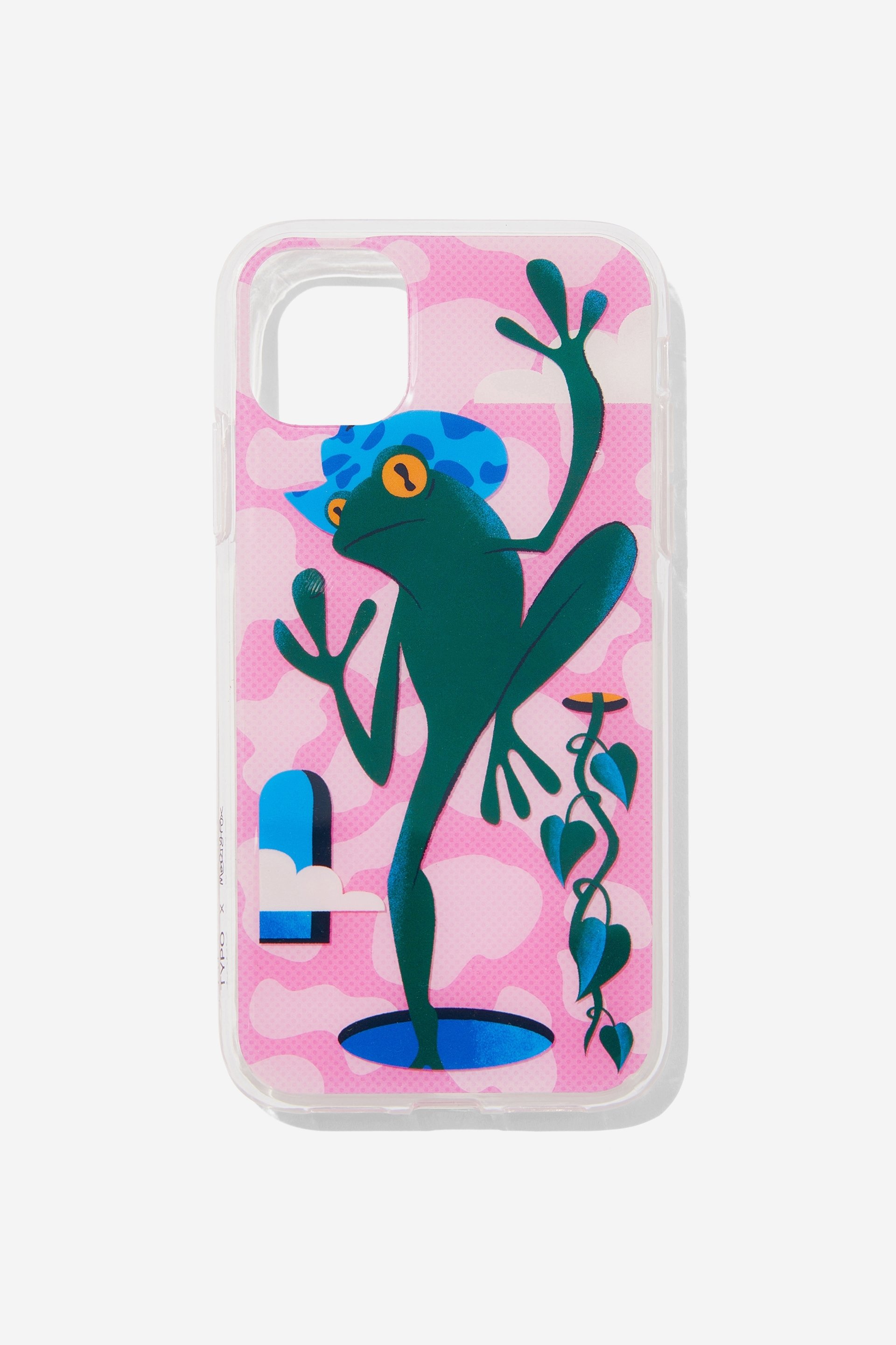 Typo - Graphic Phone Case Iphone 11 - Txm frog in a hat