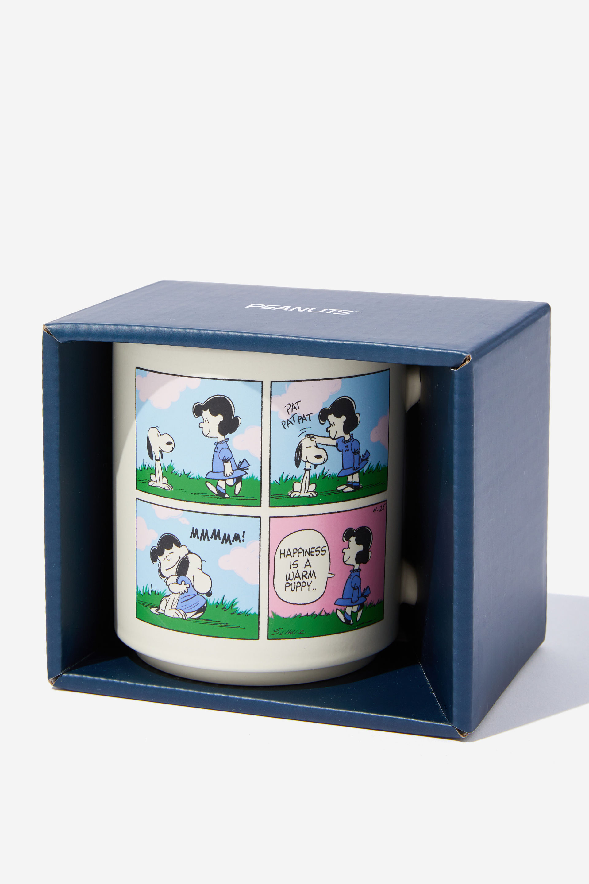 Typo - Snoopy Boxed Daily Mug - Lcn pea lucy puppy