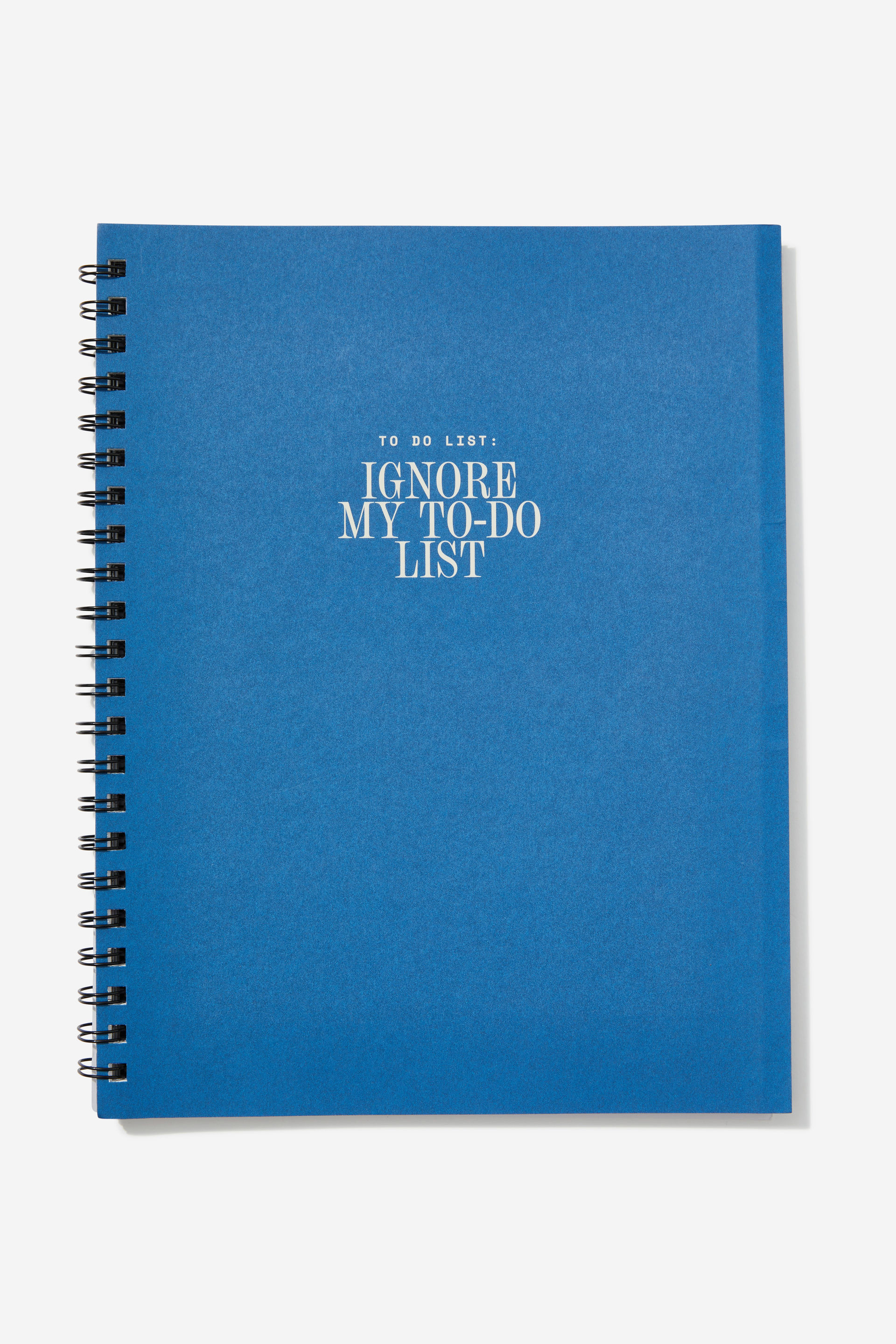Typo - A4 Campus Notebook - To do list navy