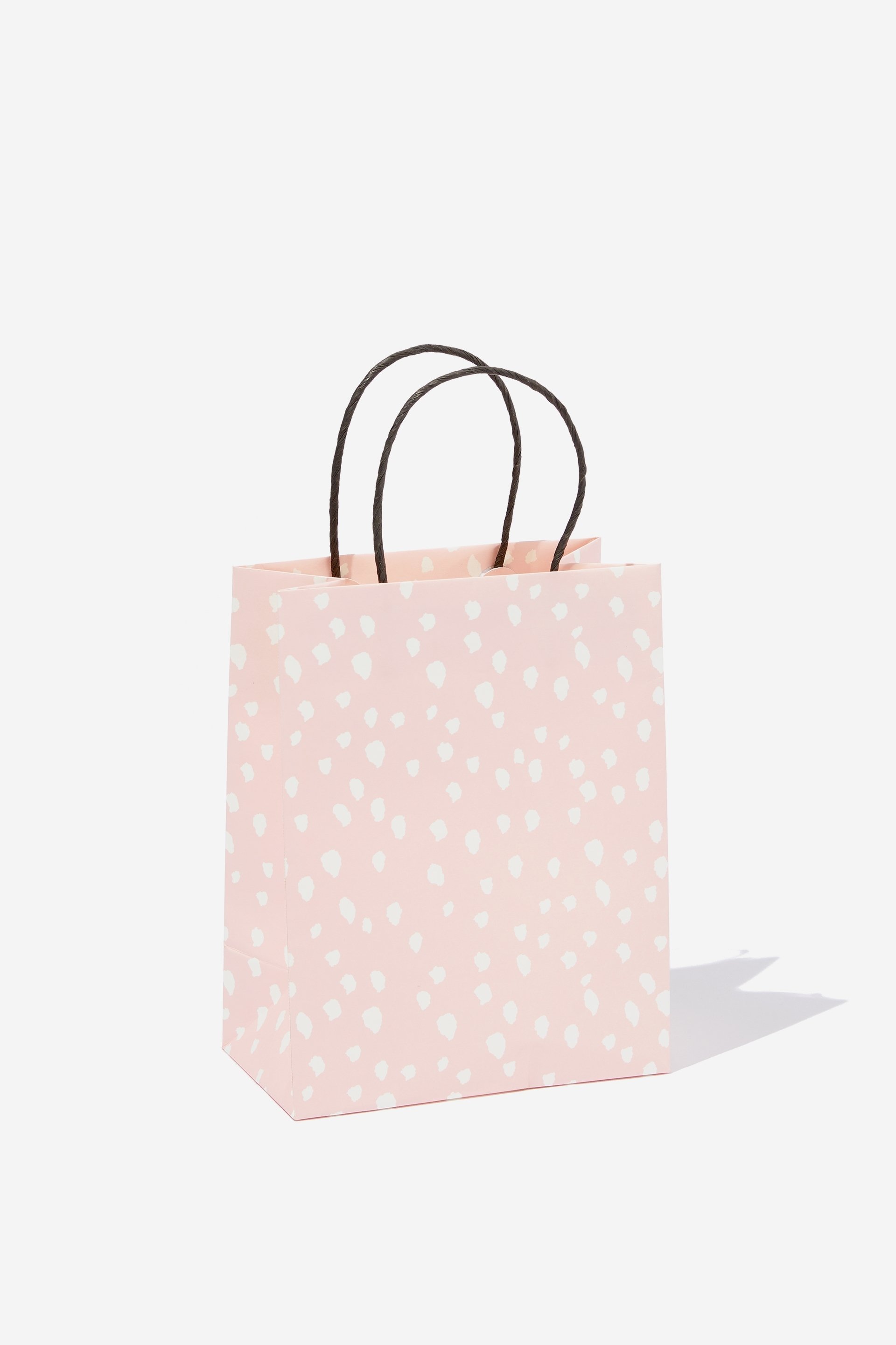 Typo - Get Stuffed Gift Bag - Small - Spots ballet blush