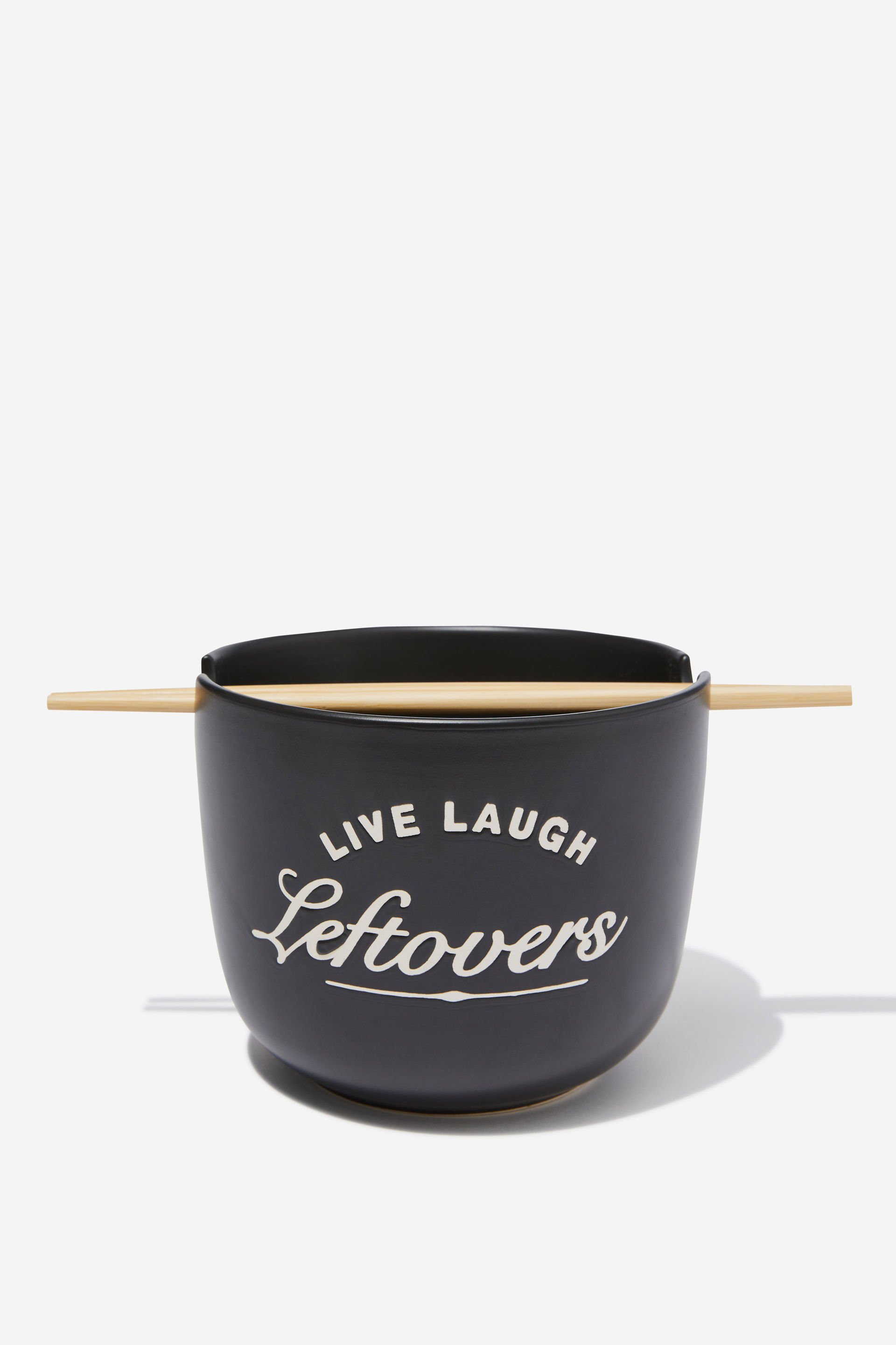 Typo - Feed Me Bowl - Live laugh leftovers