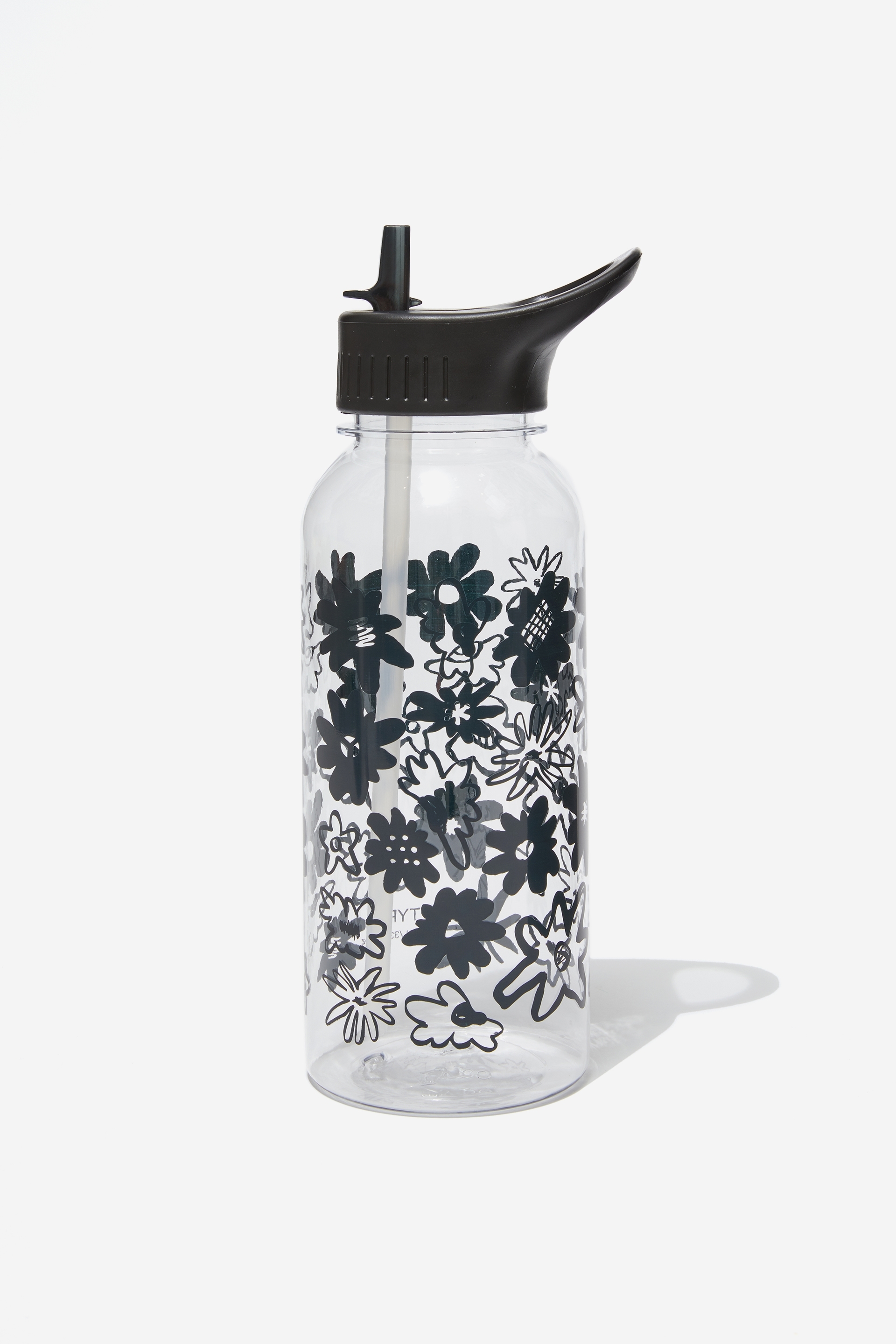 Typo - Drink It Up Bottle - Lulu black white floral