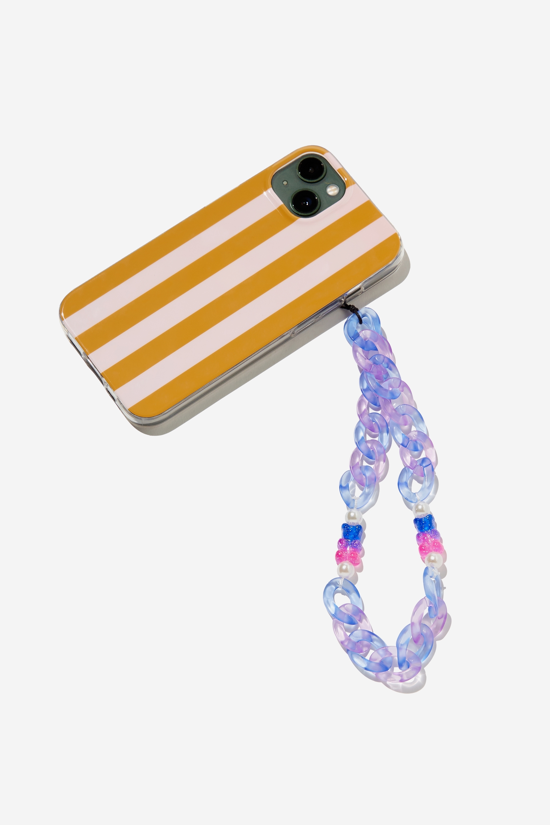 Typo - Carried Away Phone Charm Strap - Star teddy/multi