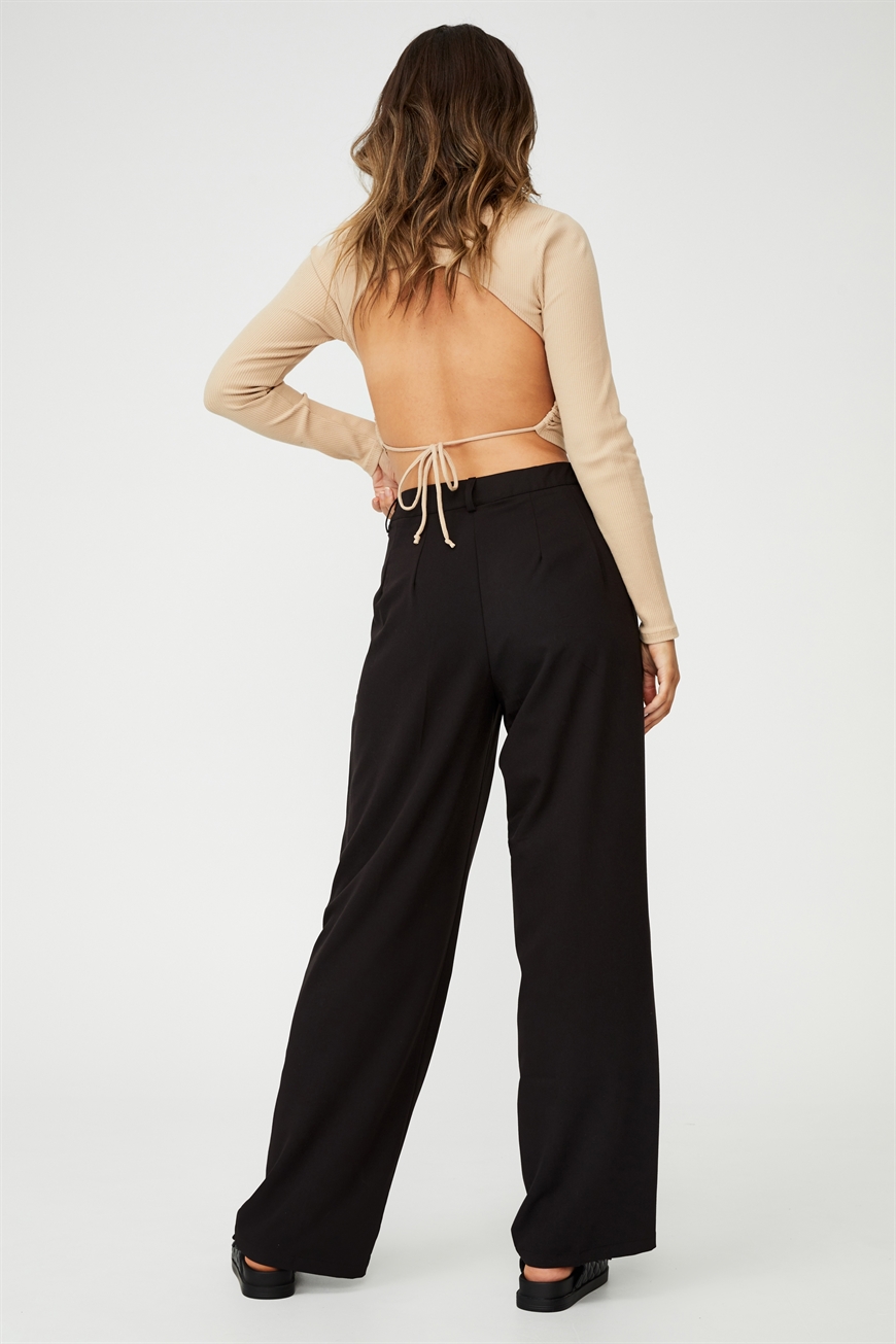 jordan oversized pleat pant