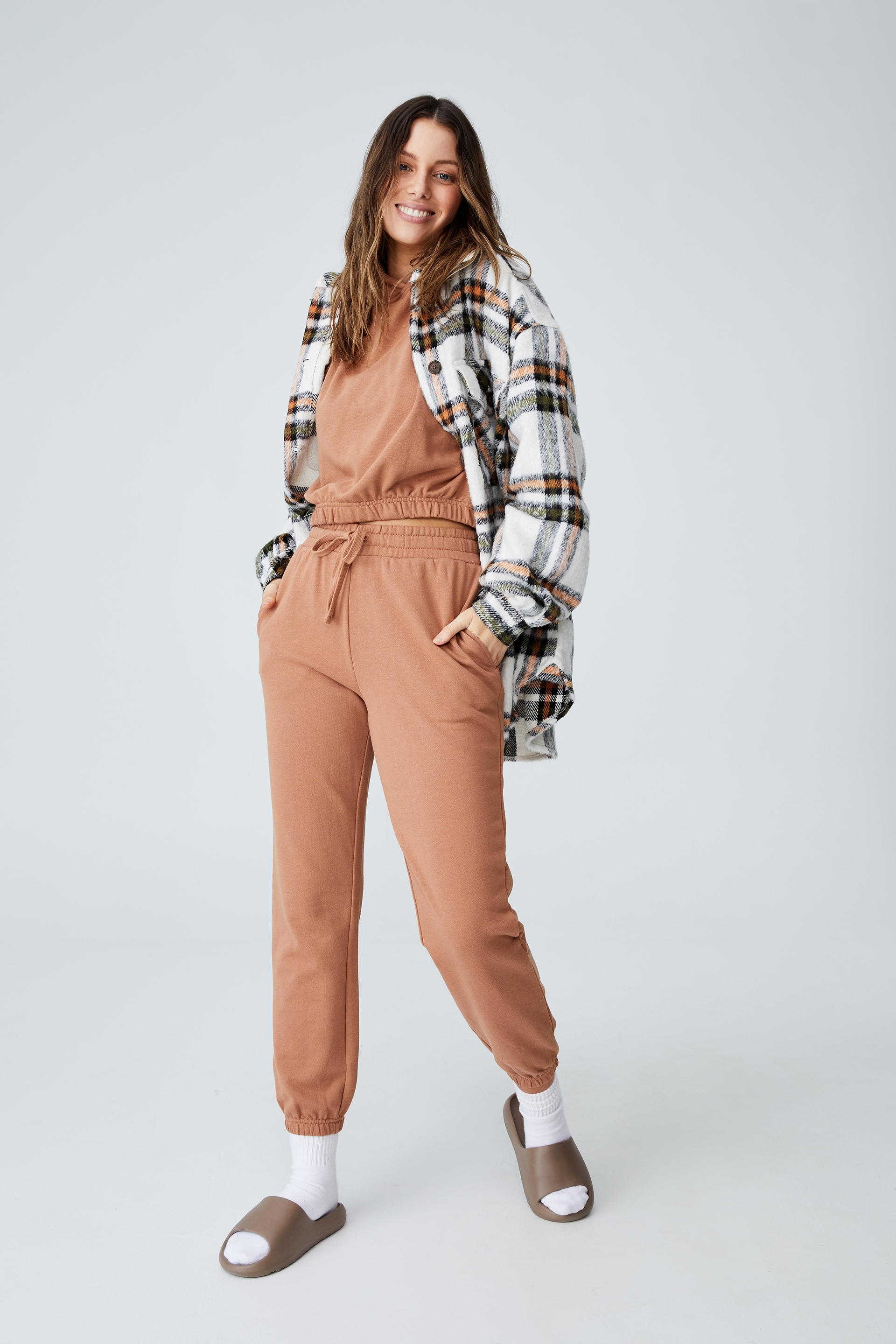 Cotton On Women - Freestyle Trackpant - Soft camel