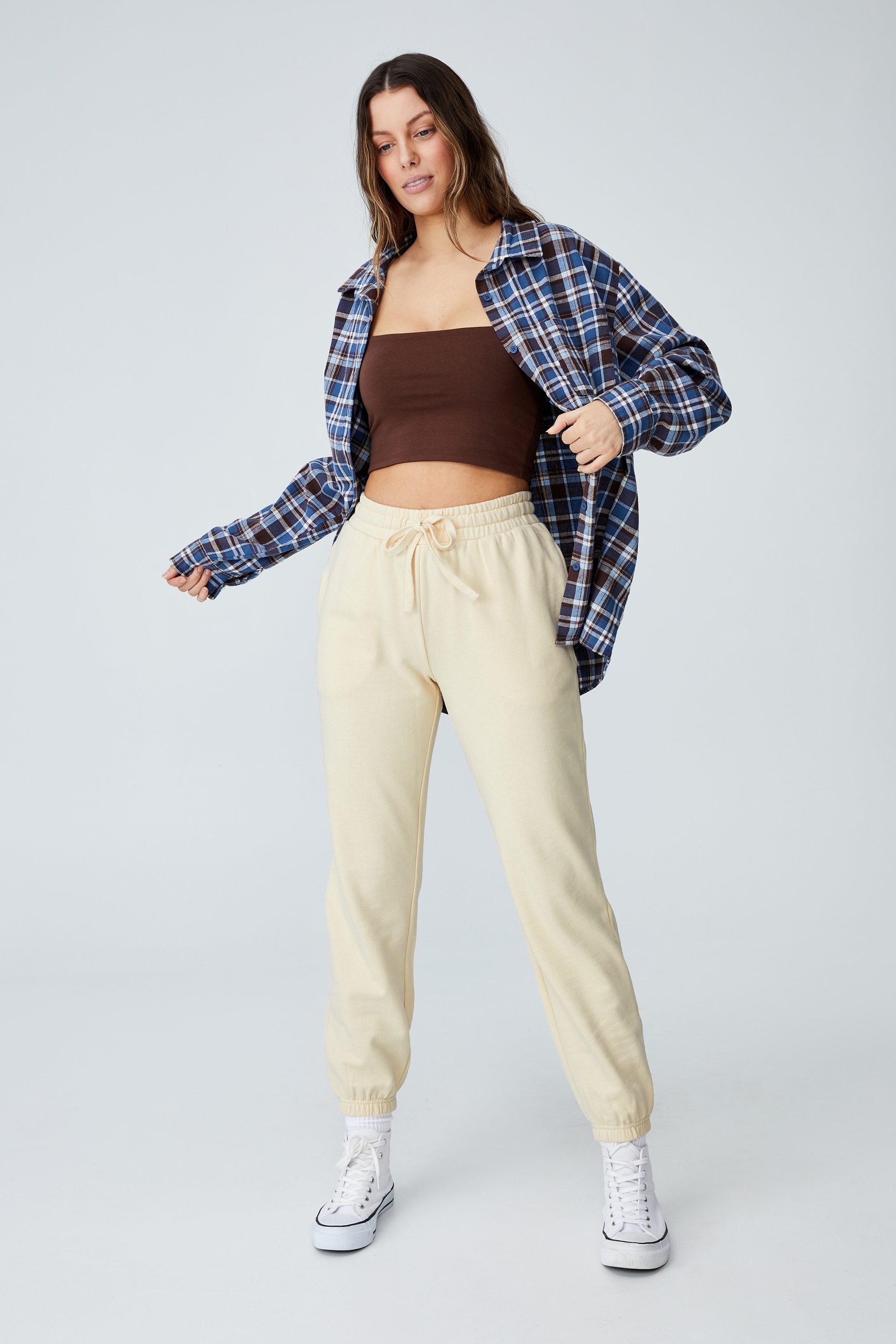 Cotton On Women - Freestyle Trackpant - Buttermilk