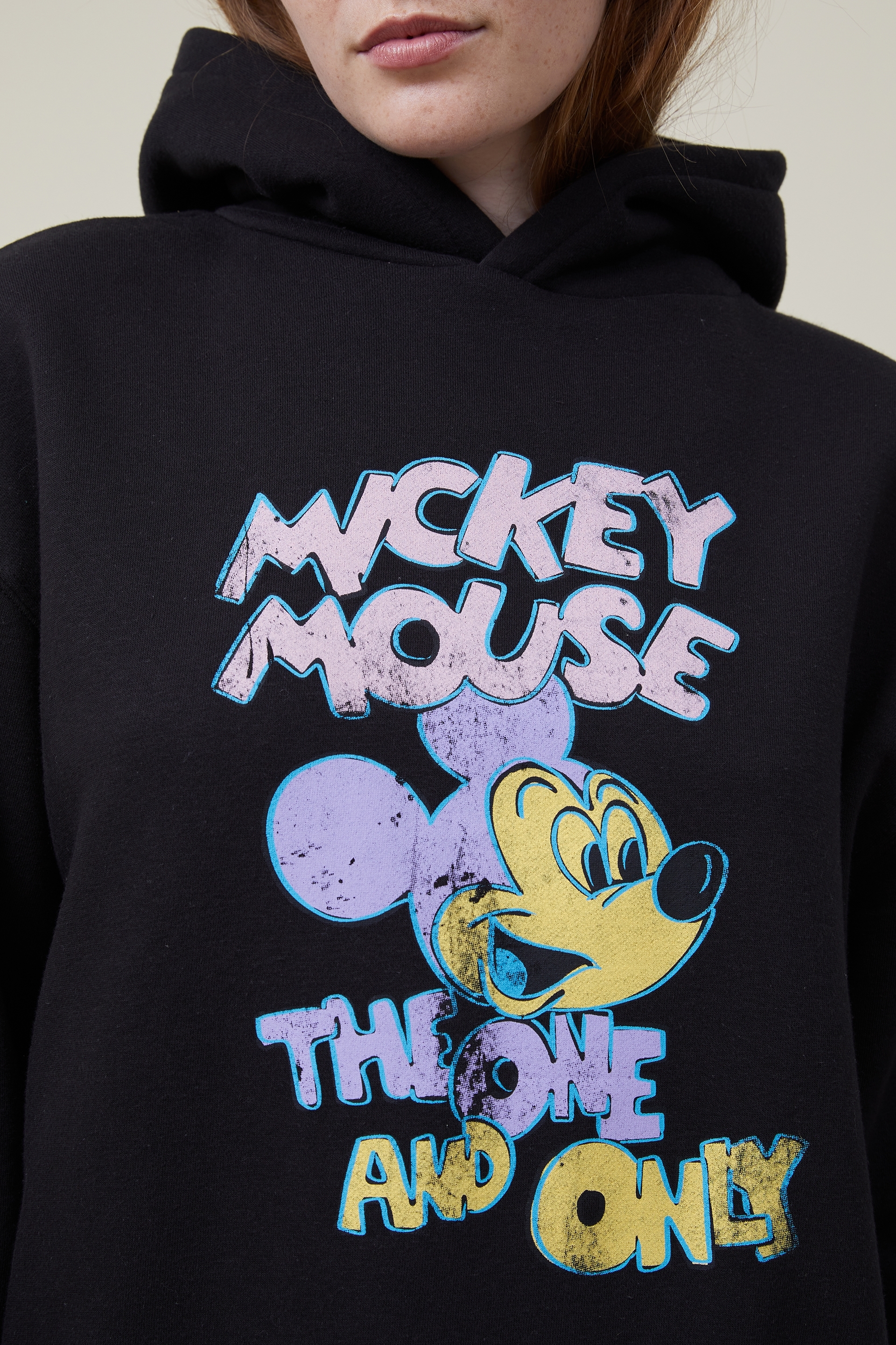 MICKEY MOUSE / HOODIE / GOLD - L
