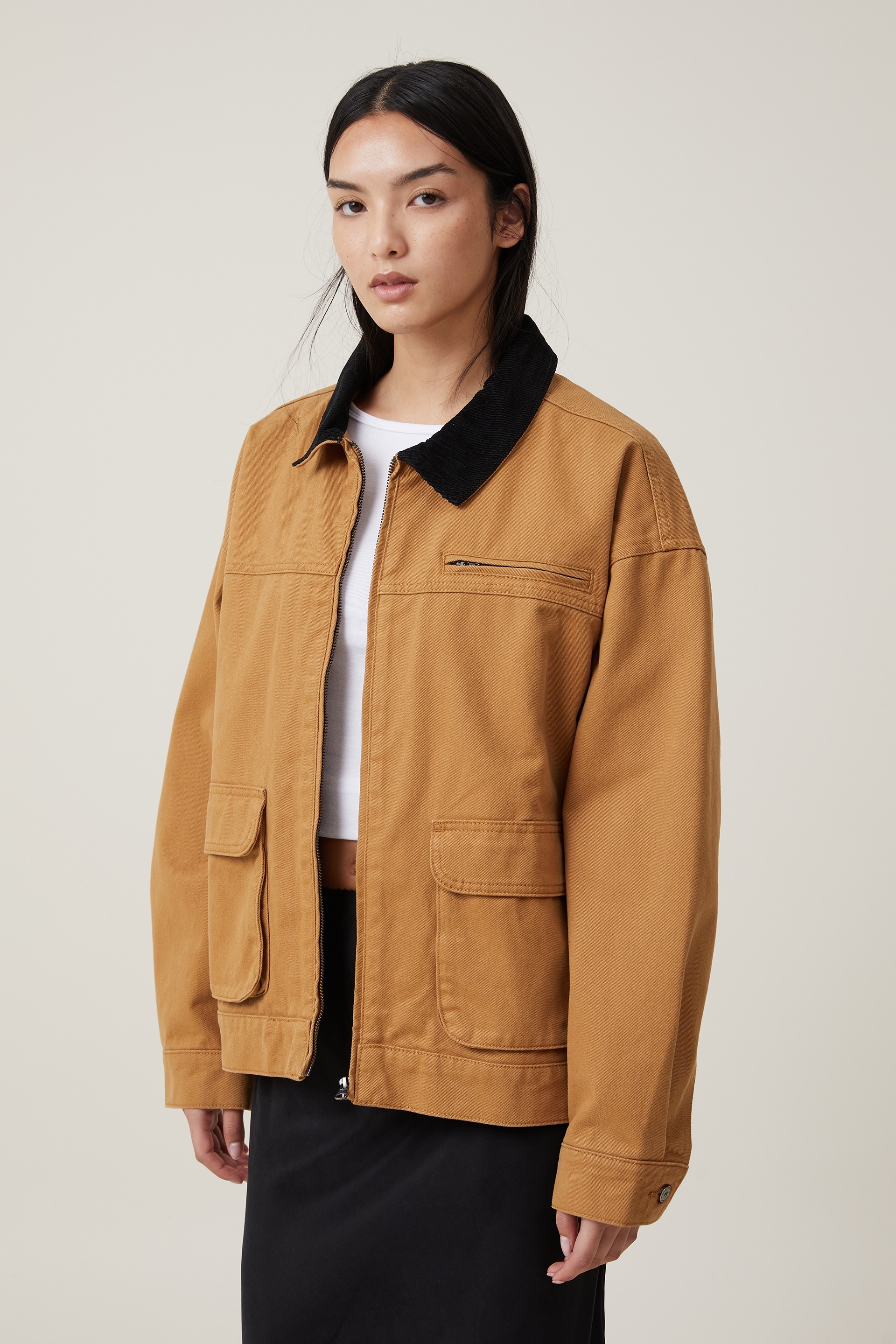 Cotton On Women - Workwear Jacket - Tan