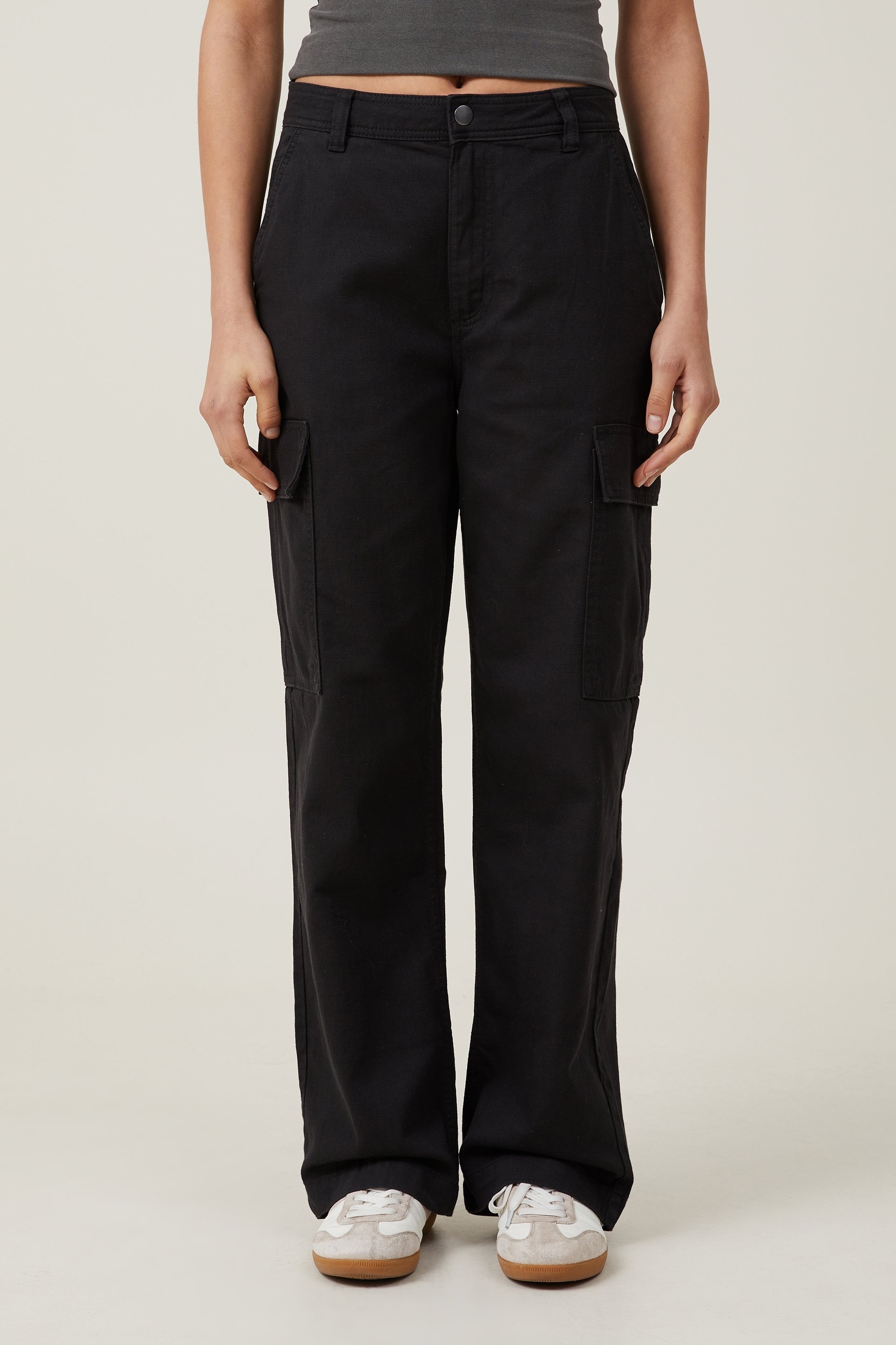 Cotton On cargo pants in black