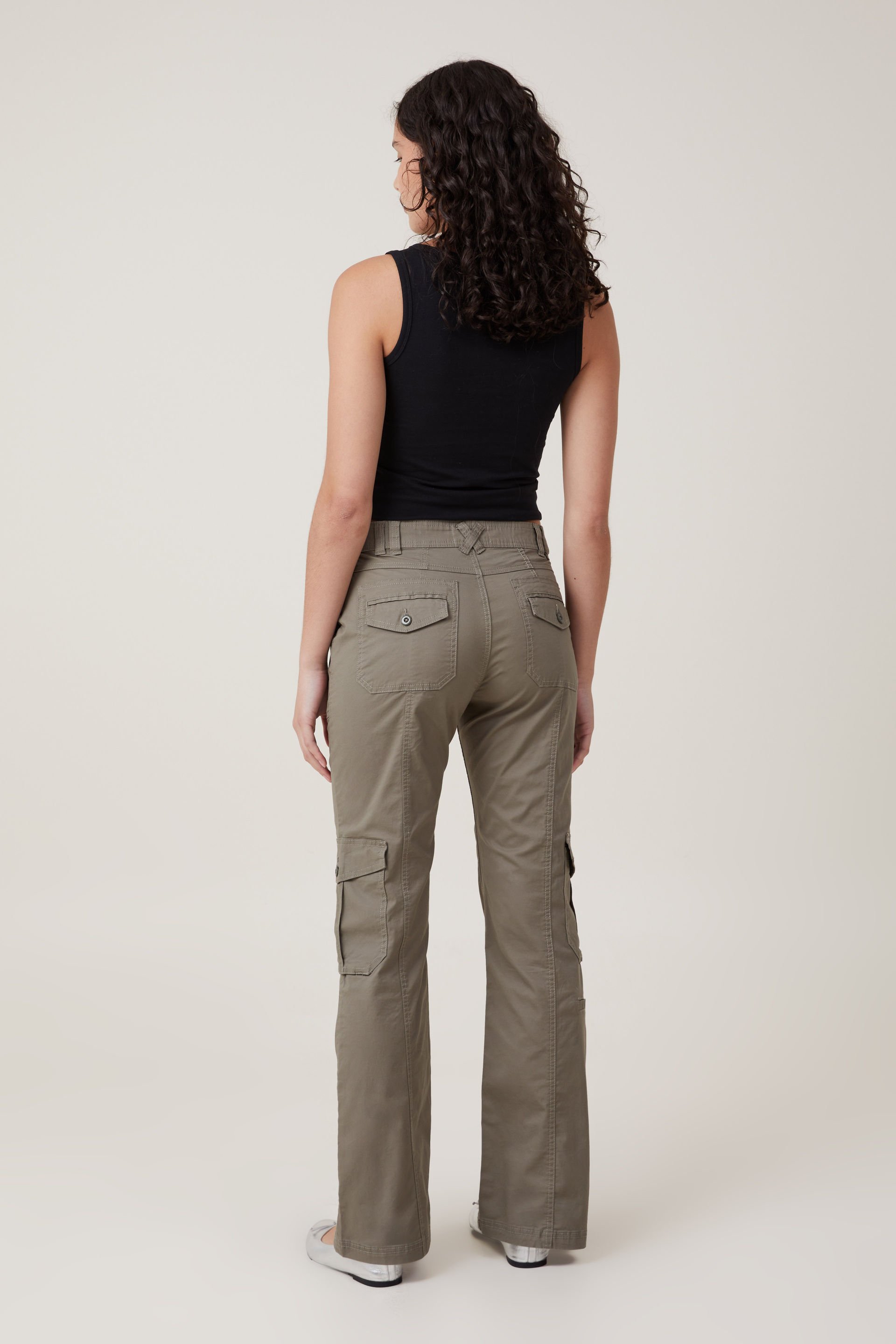 Bootleg Cargo Flare Pant